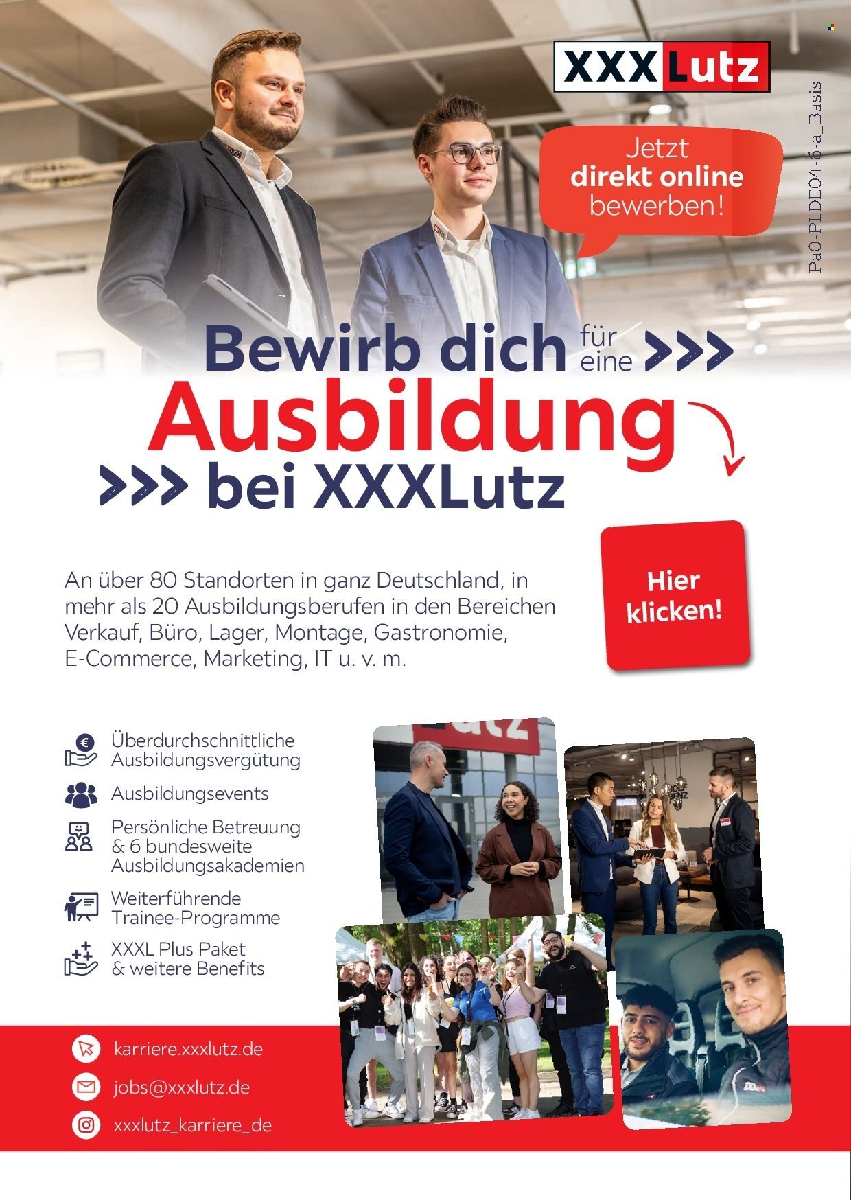 XXXLUTZ Prospekt - Freundschaftskartenjournal
