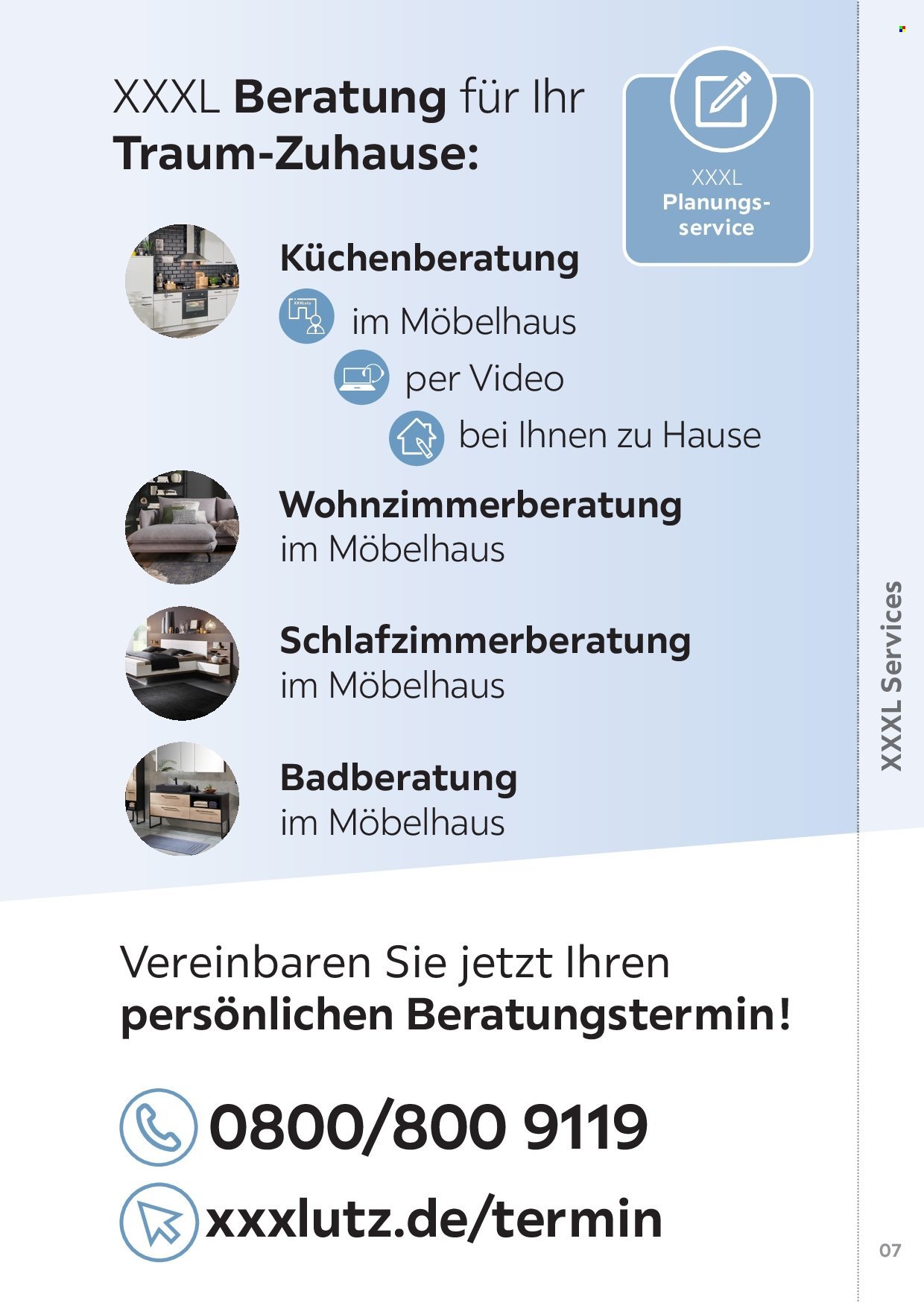 XXXLUTZ Prospekt - Freundschaftskartenjournal