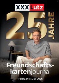 XXXLUTZ Prospekt - Freundschaftskartenjournal
