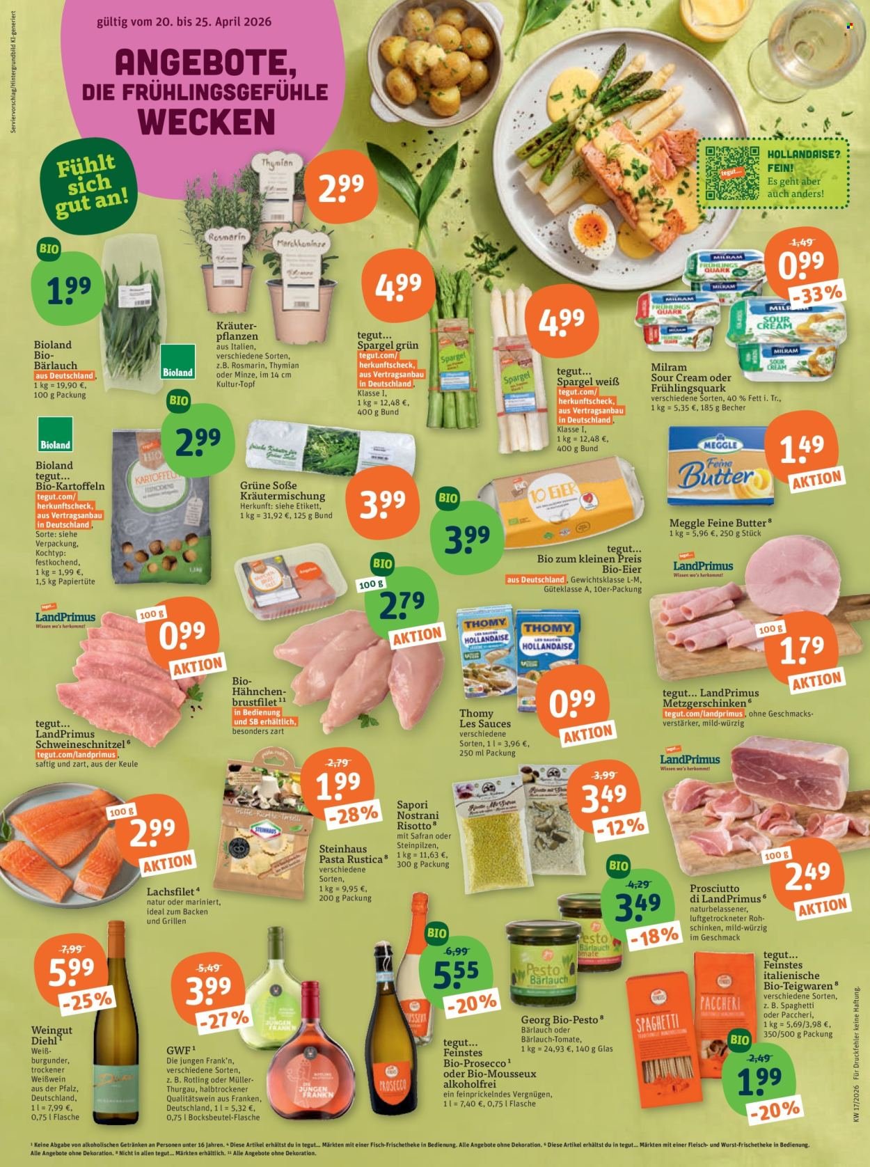 TEGUT... Prospekt - Ab Montag 20.04.2026 (2026-04-20 - 2026-04-25)