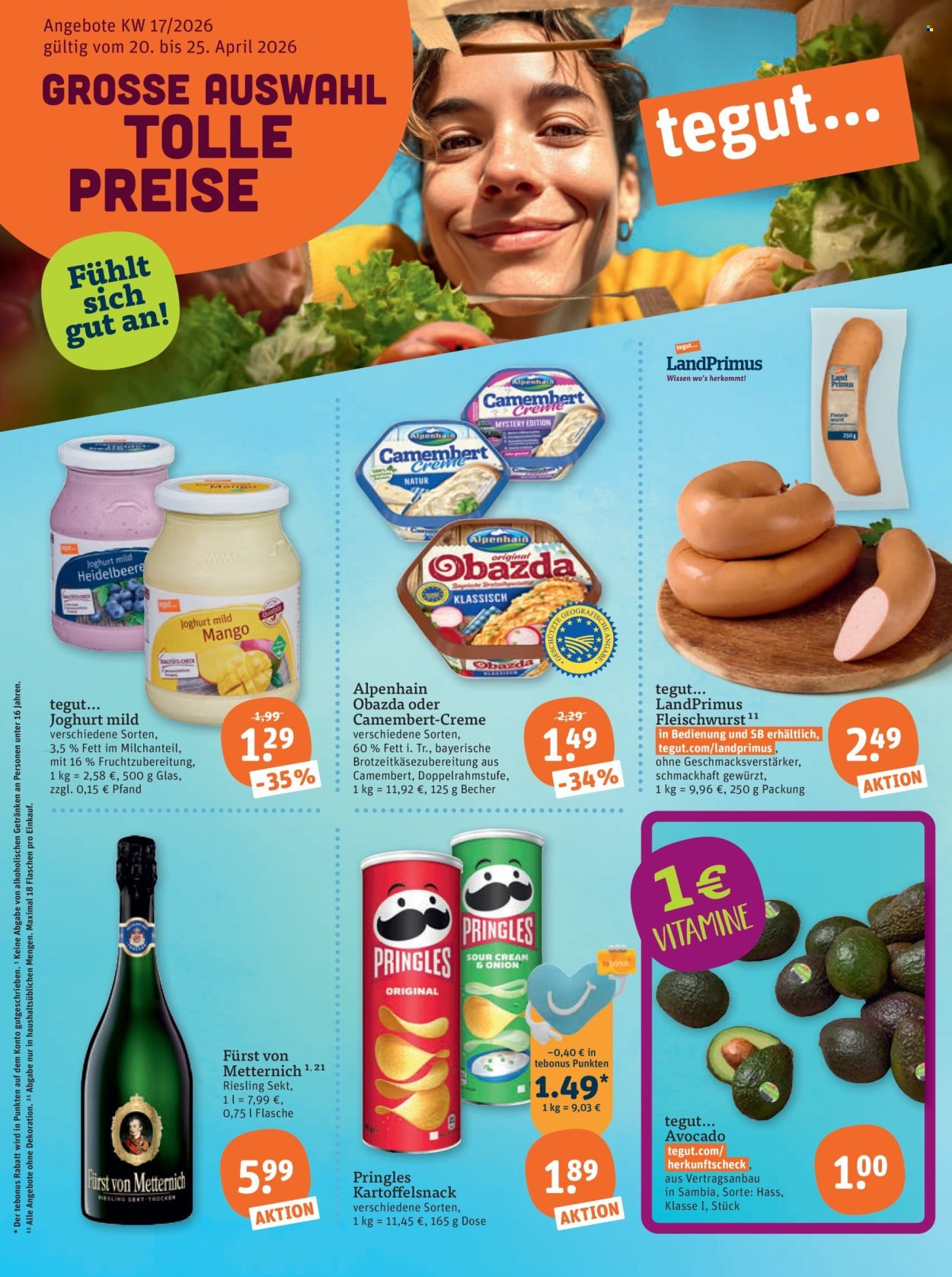 TEGUT... Prospekt - Ab Montag 20.04.2026 (2026-04-20 - 2026-04-25)