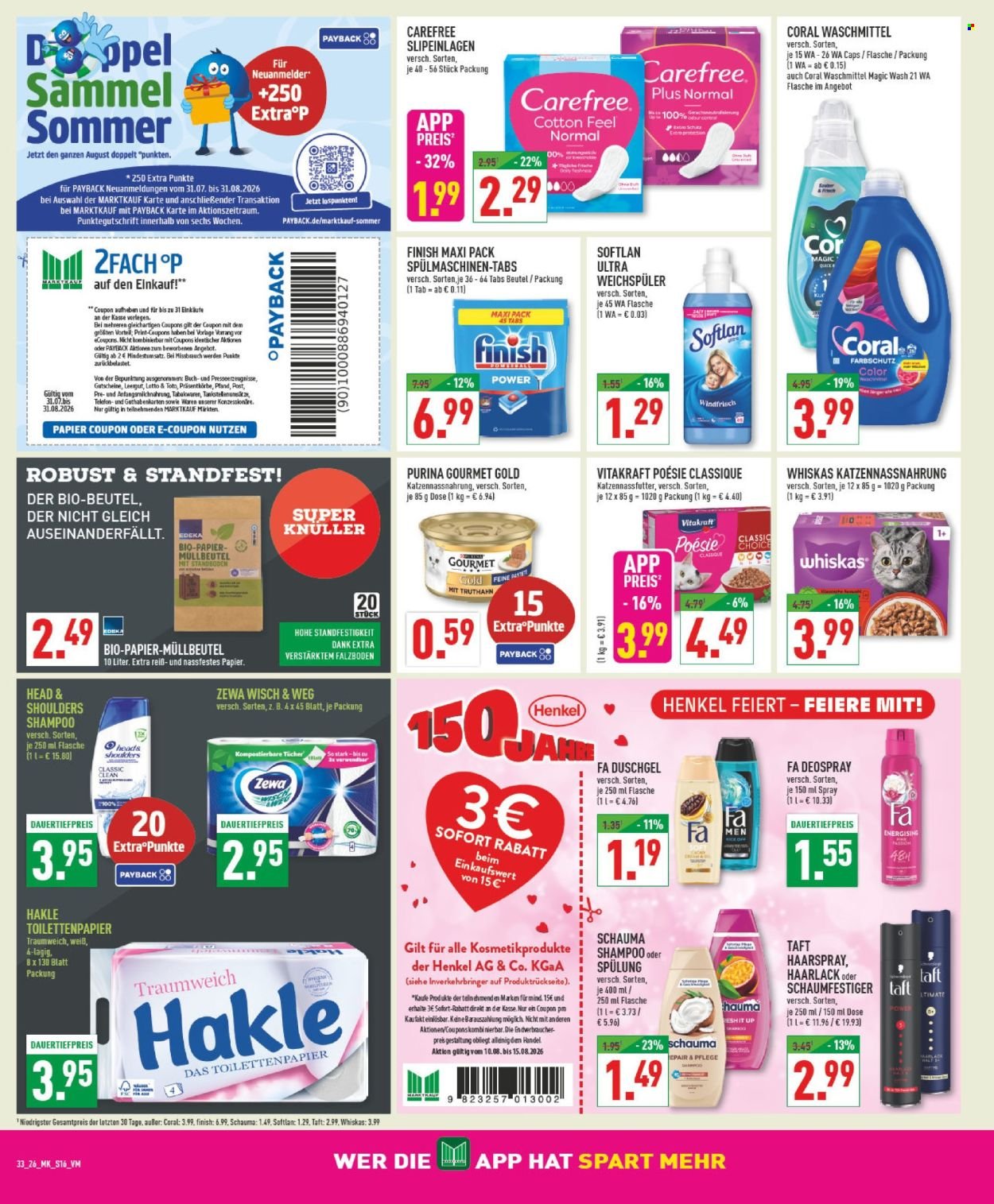 MARKTKAUF Prospekt - Ab Montag 10.08.2026