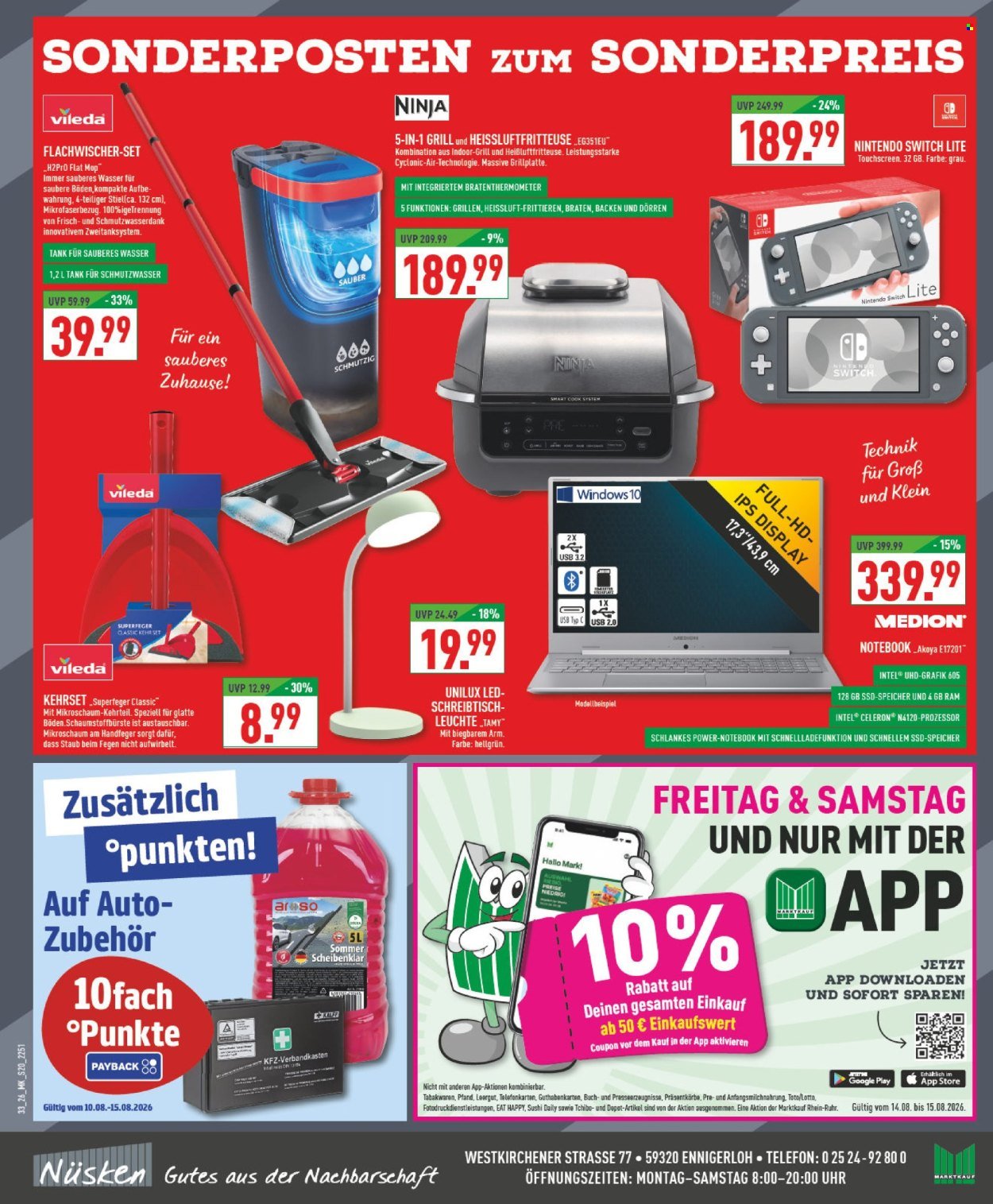 MARKTKAUF Prospekt - Ab Montag 10.08.2026