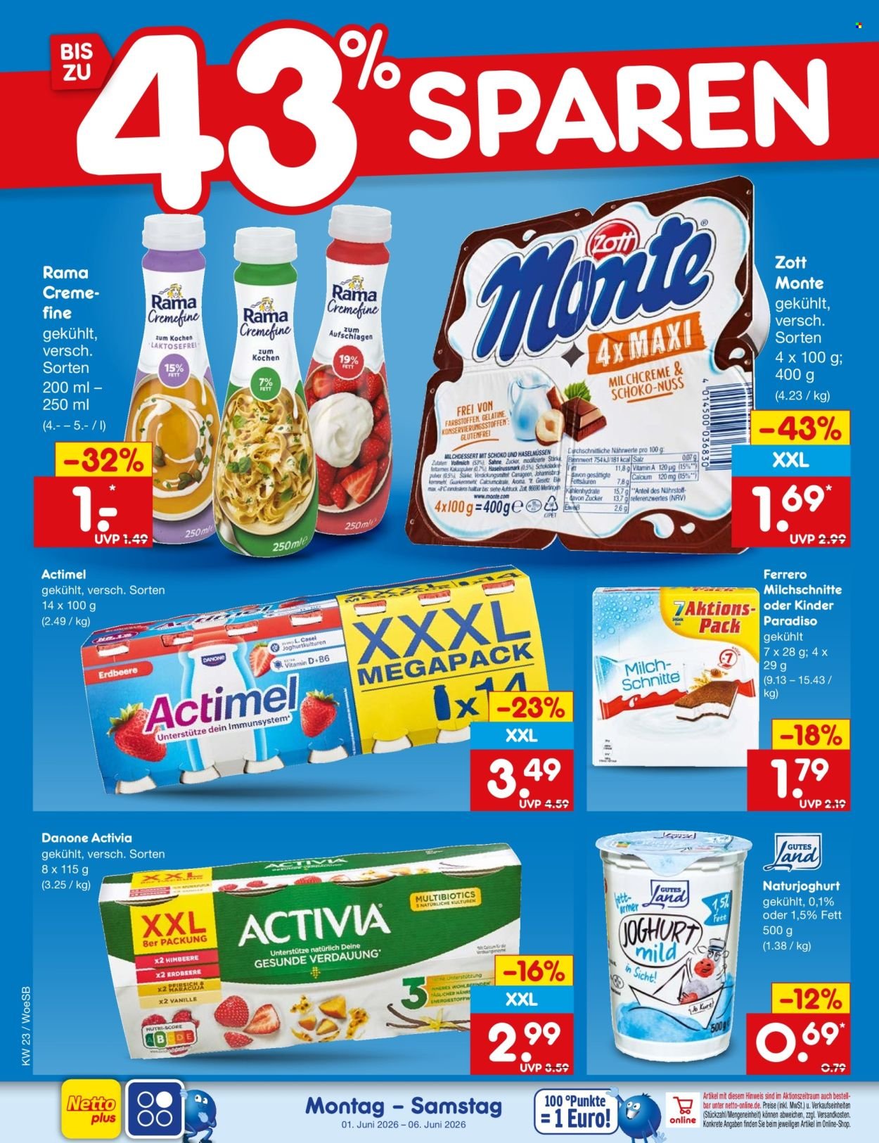 NETTO MARKEN-DISCOUNT Prospekt - Ab Montag 1.06.2026
