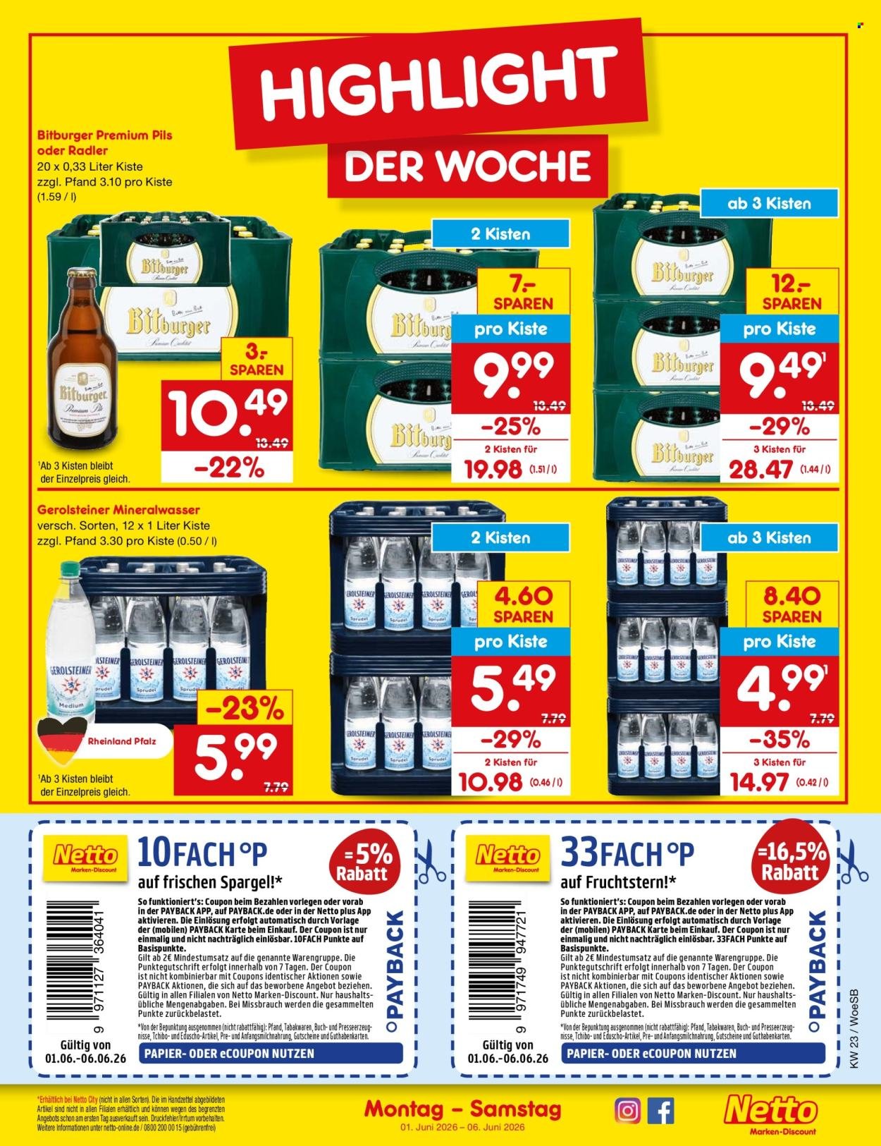 NETTO MARKEN-DISCOUNT Prospekt - Ab Montag 1.06.2026