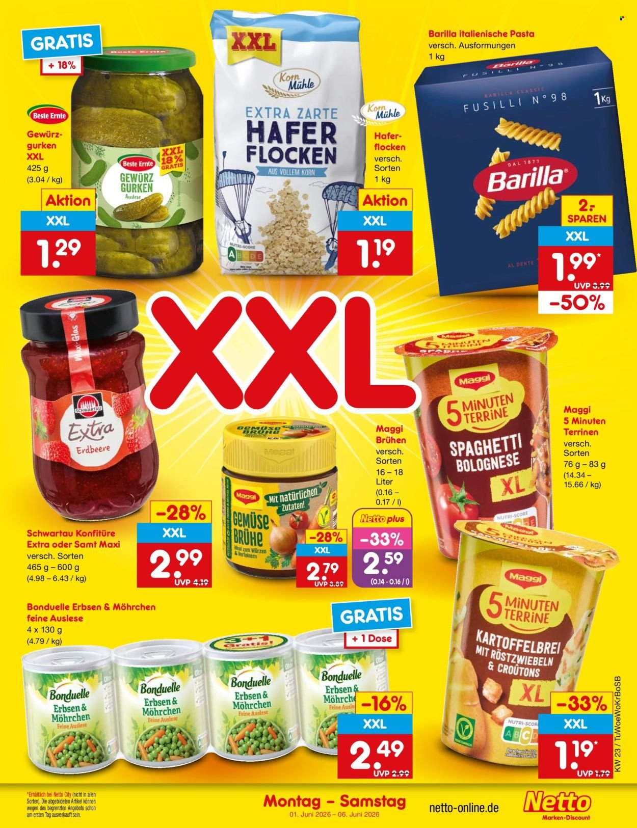 NETTO MARKEN-DISCOUNT Prospekt - Ab Montag 1.06.2026