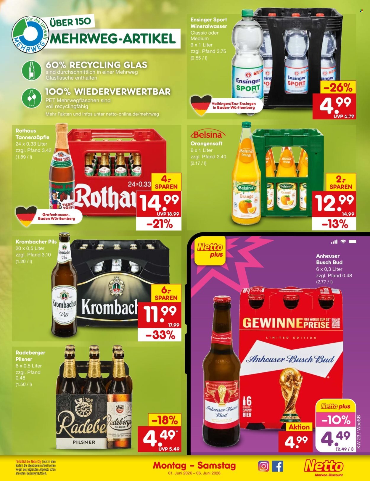 NETTO MARKEN-DISCOUNT Prospekt - Ab Montag 1.06.2026