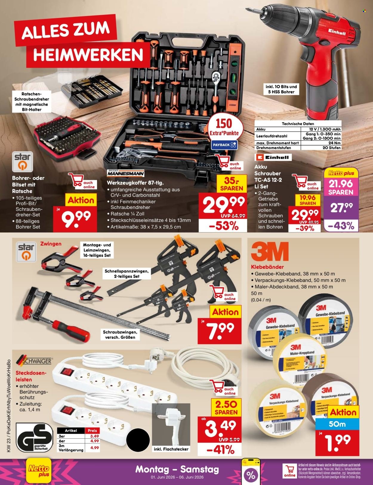 NETTO MARKEN-DISCOUNT Prospekt - Ab Montag 1.06.2026