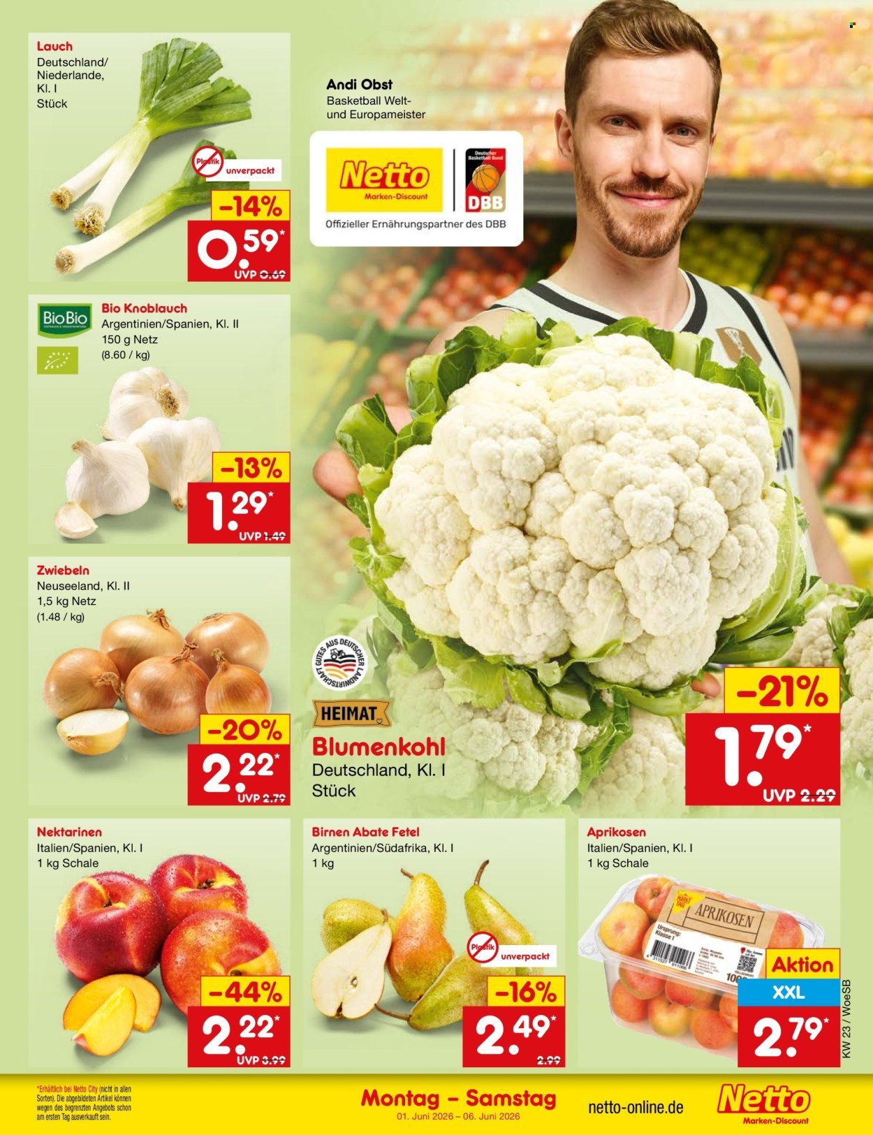NETTO MARKEN-DISCOUNT Prospekt - Ab Montag 1.06.2026