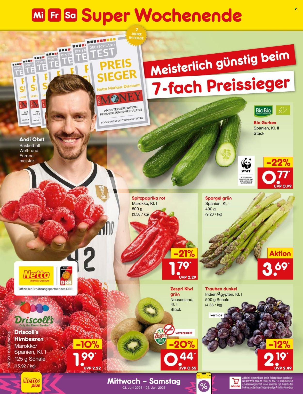 NETTO MARKEN-DISCOUNT Prospekt - Ab Montag 1.06.2026
