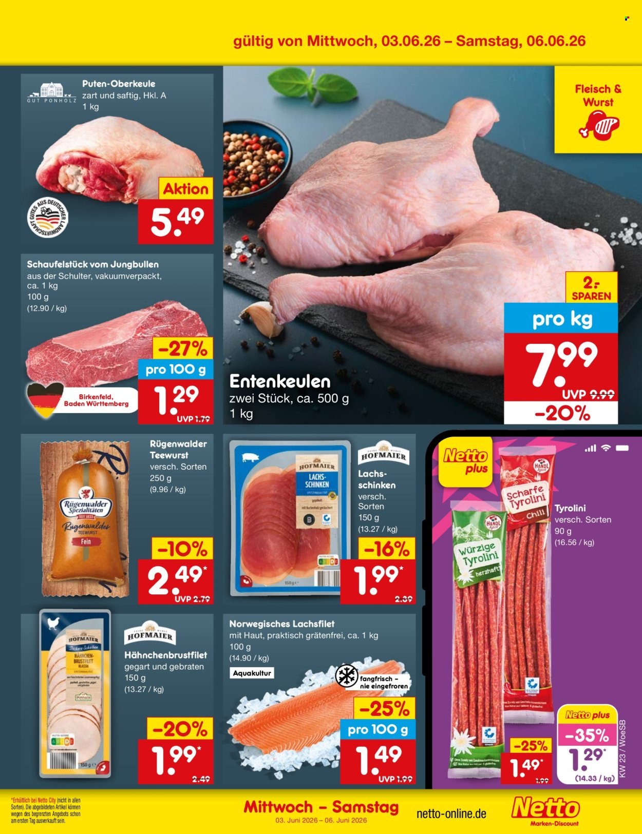 NETTO MARKEN-DISCOUNT Prospekt - Ab Montag 1.06.2026
