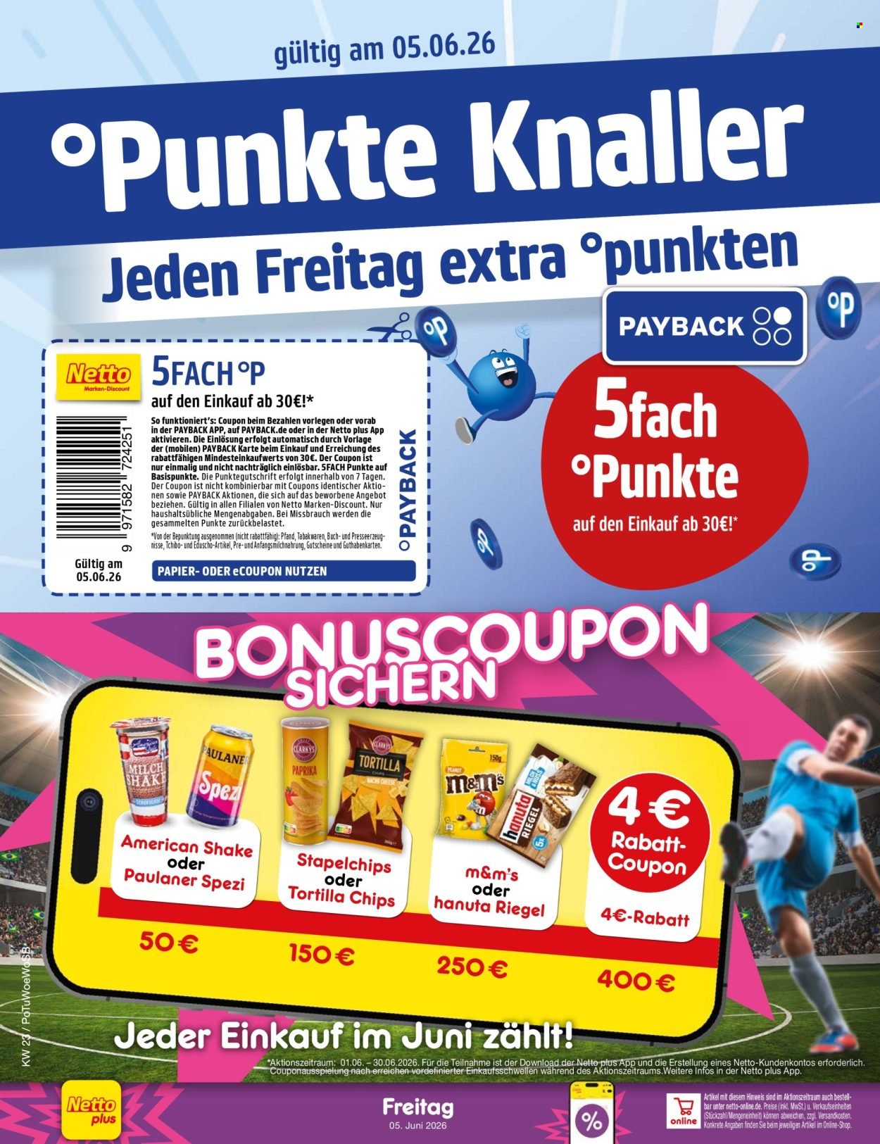 NETTO MARKEN-DISCOUNT Prospekt - Ab Montag 1.06.2026