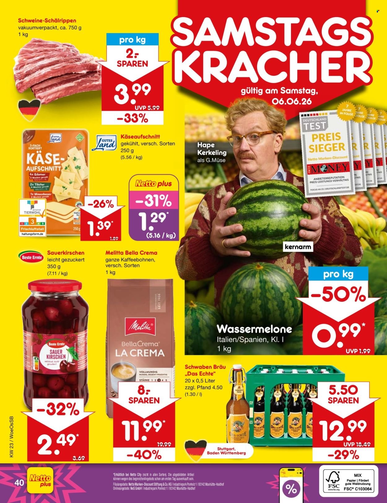 NETTO MARKEN-DISCOUNT Prospekt - Ab Montag 1.06.2026
