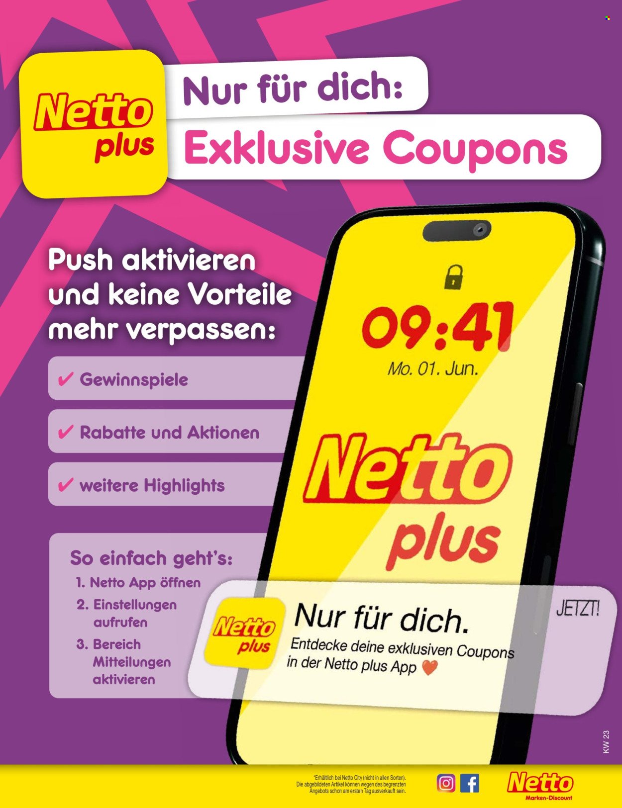 NETTO MARKEN-DISCOUNT Prospekt - Ab Montag 1.06.2026
