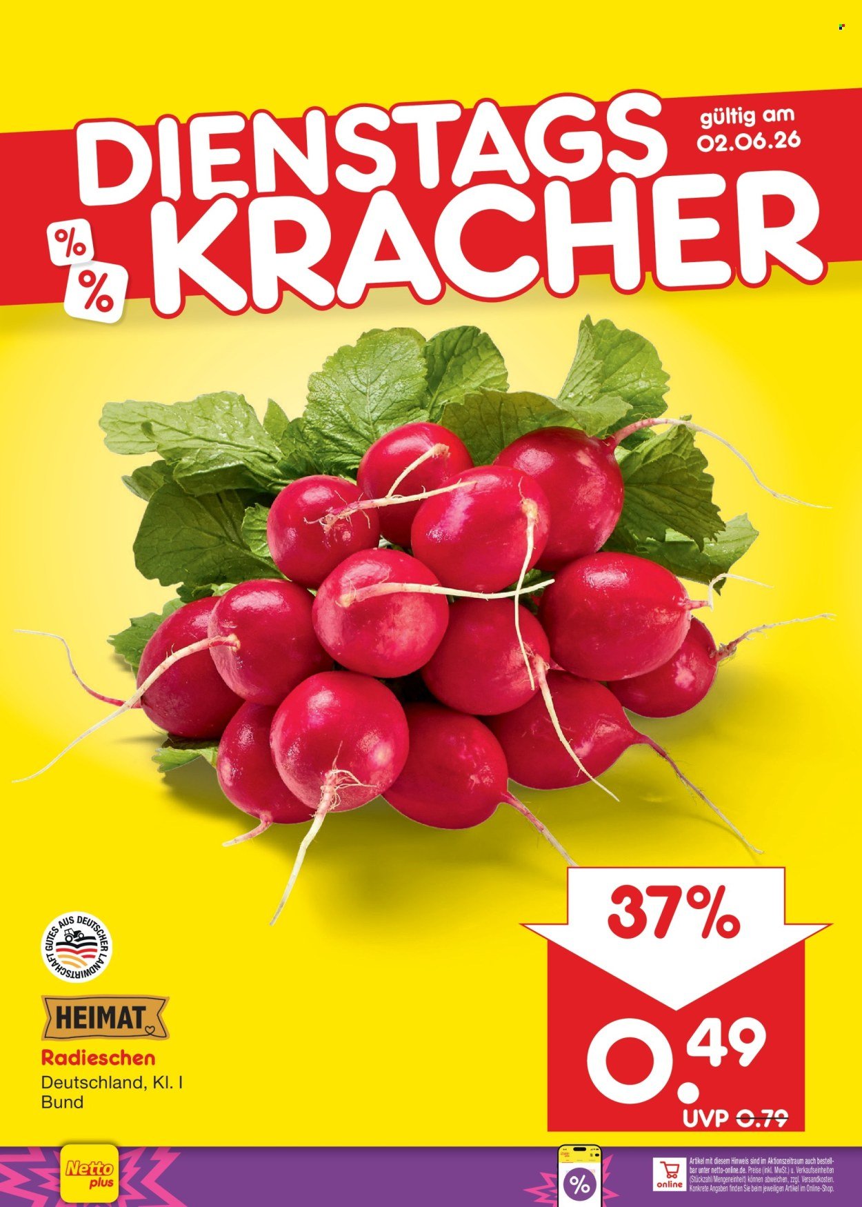 NETTO MARKEN-DISCOUNT Prospekt - Ab Montag 1.06.2026