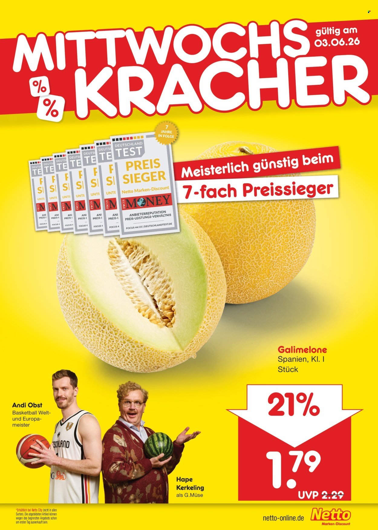 NETTO MARKEN-DISCOUNT Prospekt - Ab Montag 1.06.2026