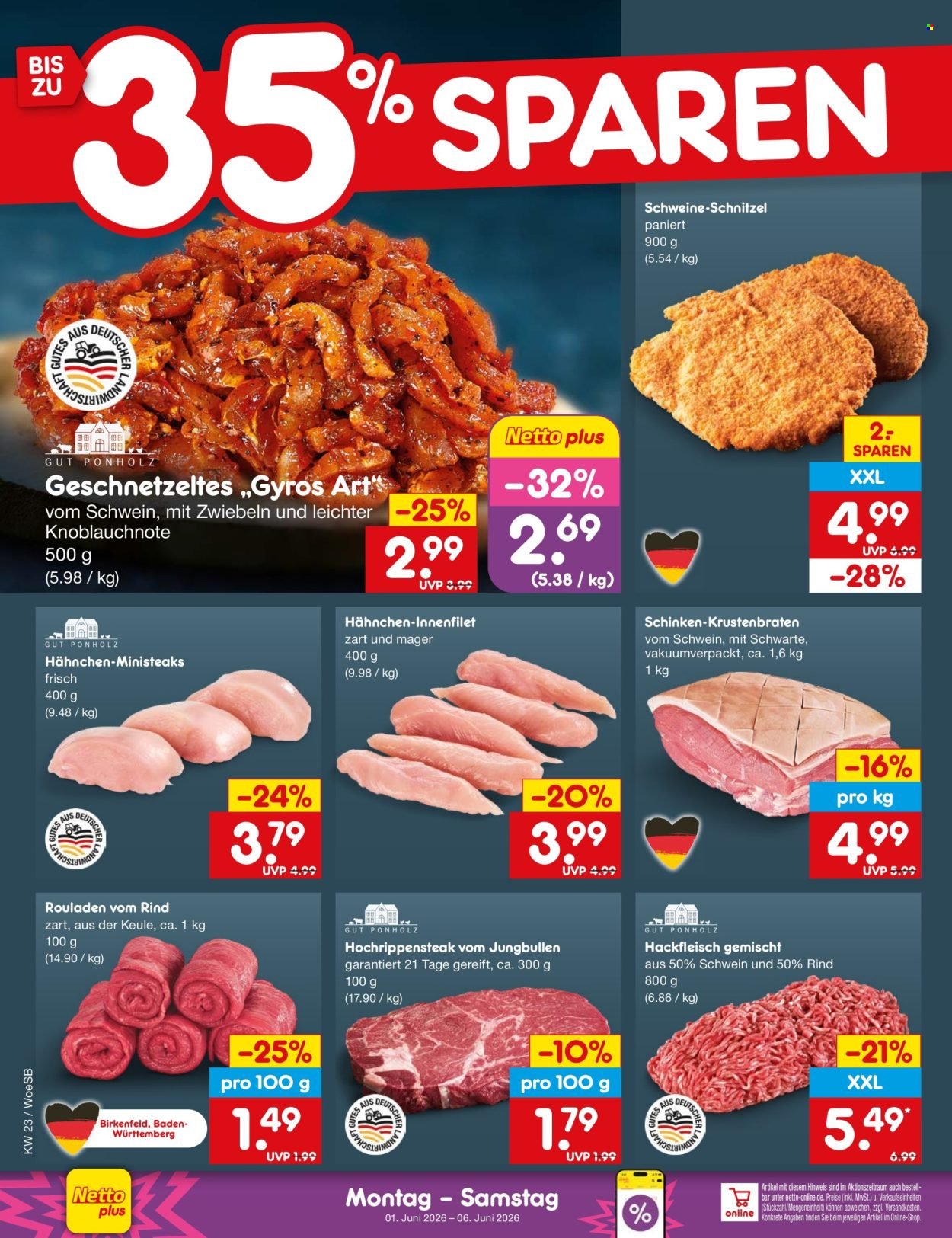 NETTO MARKEN-DISCOUNT Prospekt - Ab Montag 1.06.2026