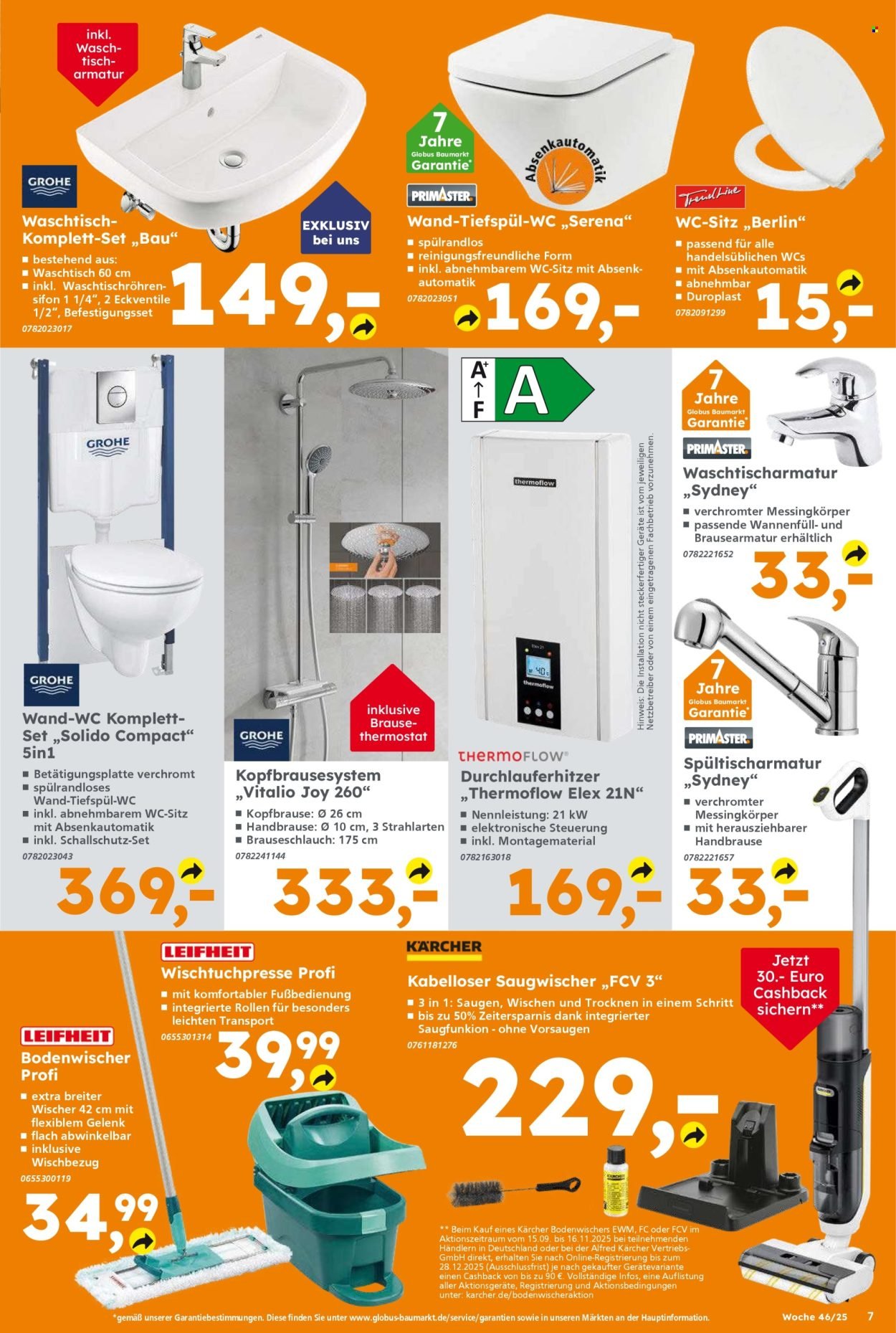 GLOBUS BAUMARKT Prospekt - Ab Montag 10.11.2025