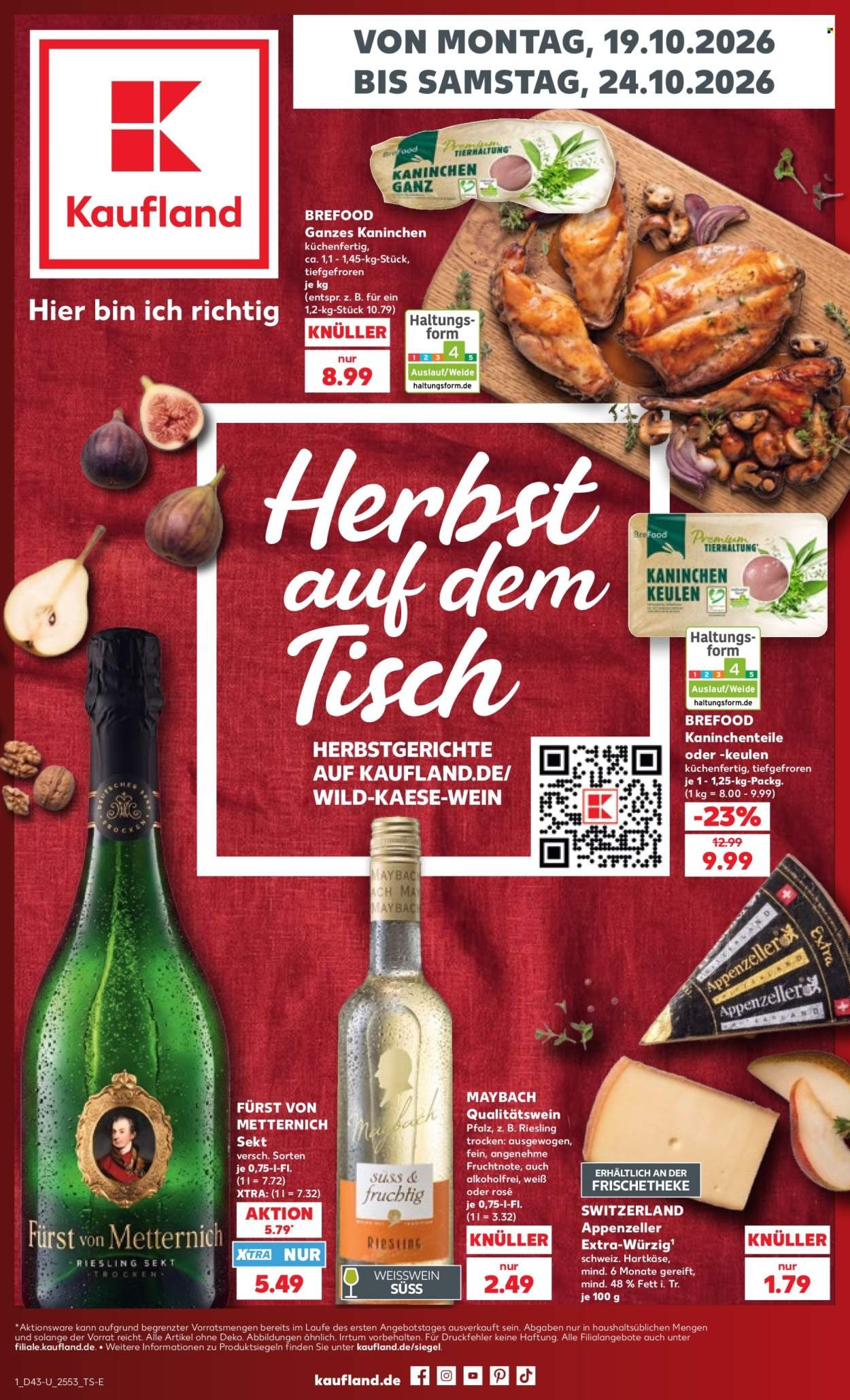 KAUFLAND Prospekt - Ab Montag 19.10.2026