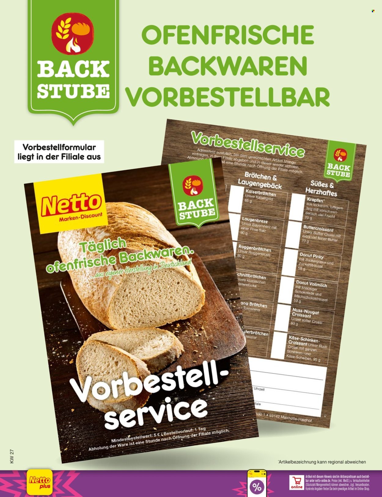 NETTO MARKEN-DISCOUNT Prospekt - Ab Montag 29.06.2026