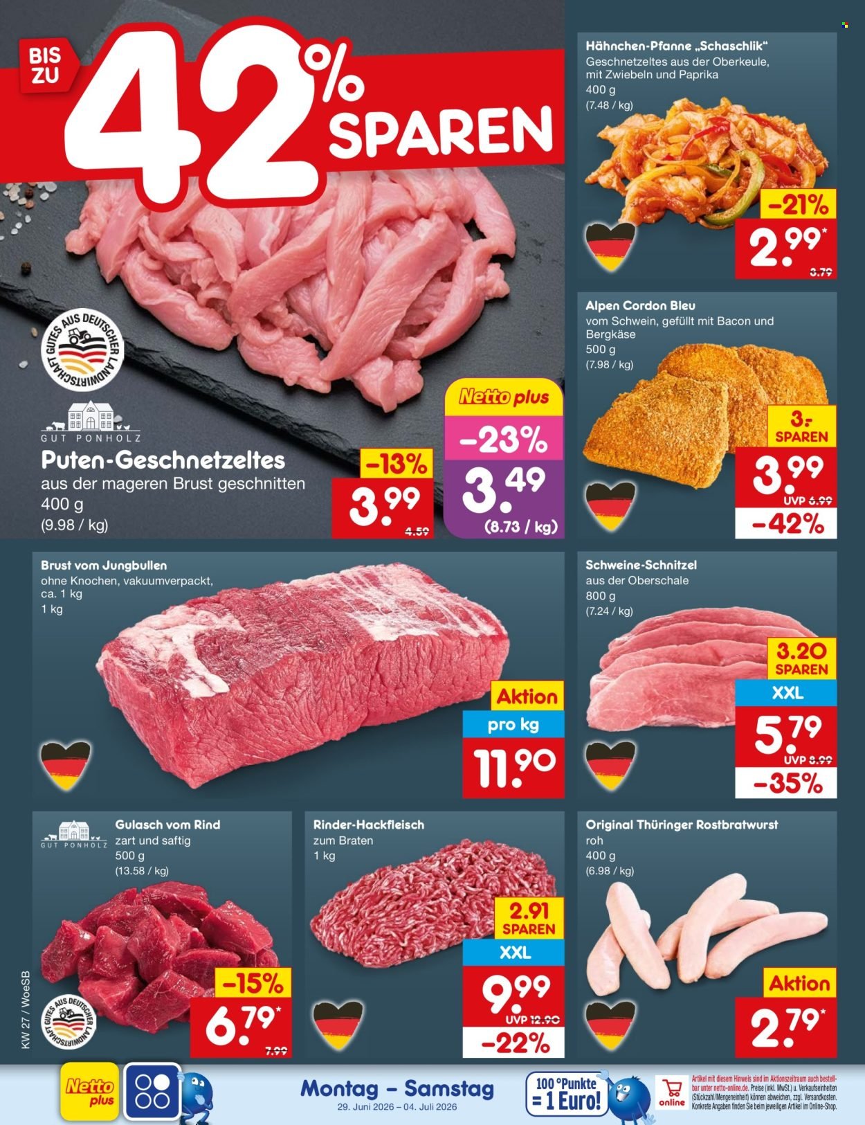 NETTO MARKEN-DISCOUNT Prospekt - Ab Montag 29.06.2026