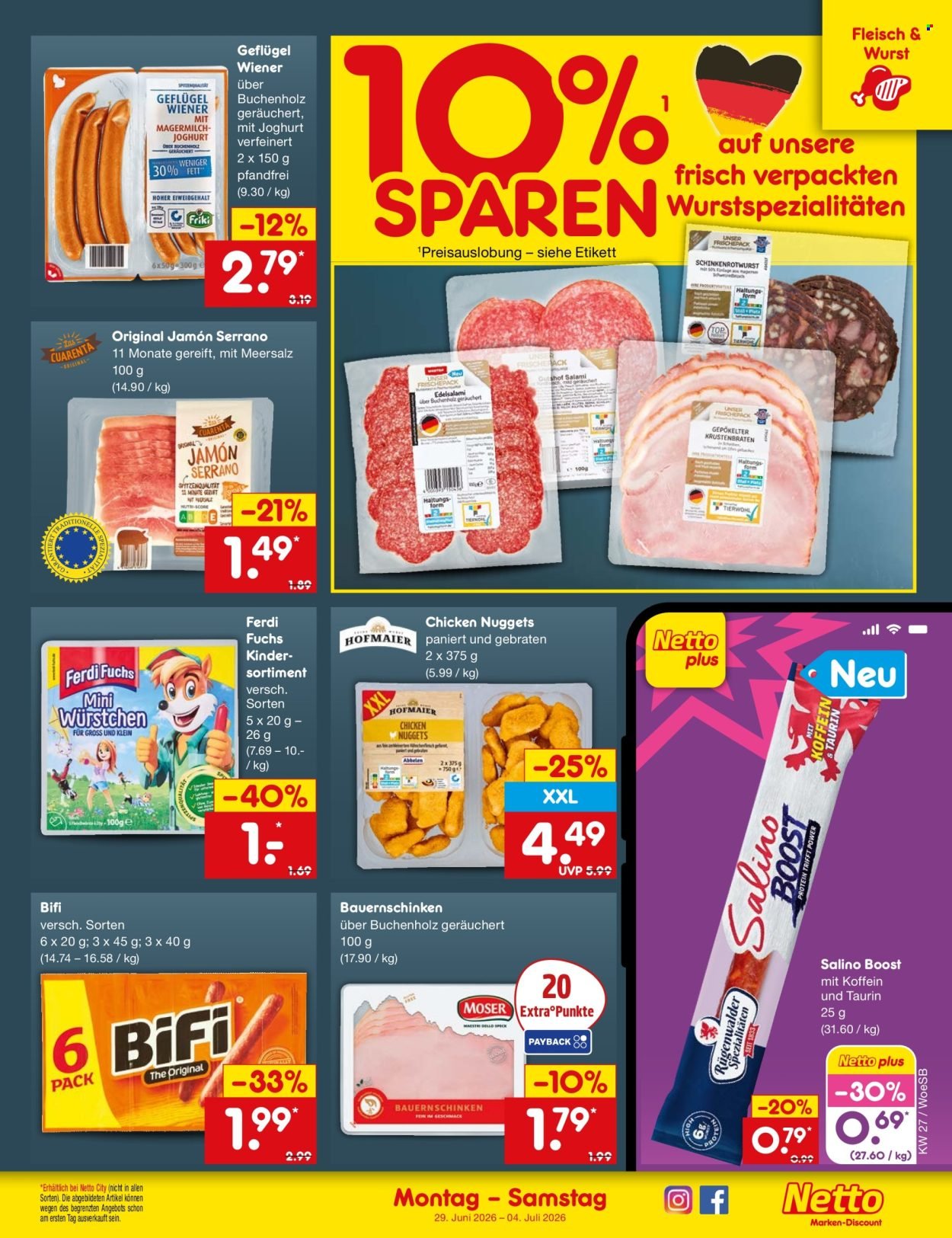 NETTO MARKEN-DISCOUNT Prospekt - Ab Montag 29.06.2026