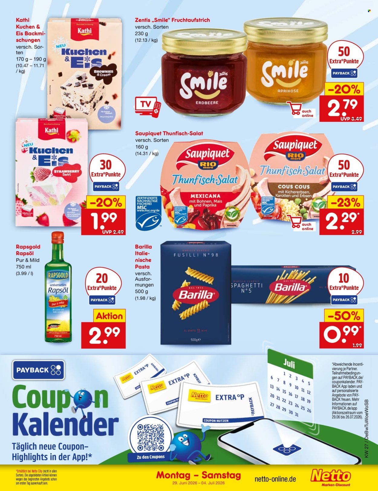 NETTO MARKEN-DISCOUNT Prospekt - Ab Montag 29.06.2026