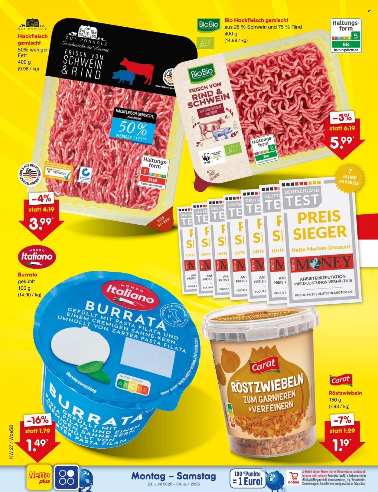 NETTO MARKEN-DISCOUNT Prospekt - Ab Montag 29.06.2026