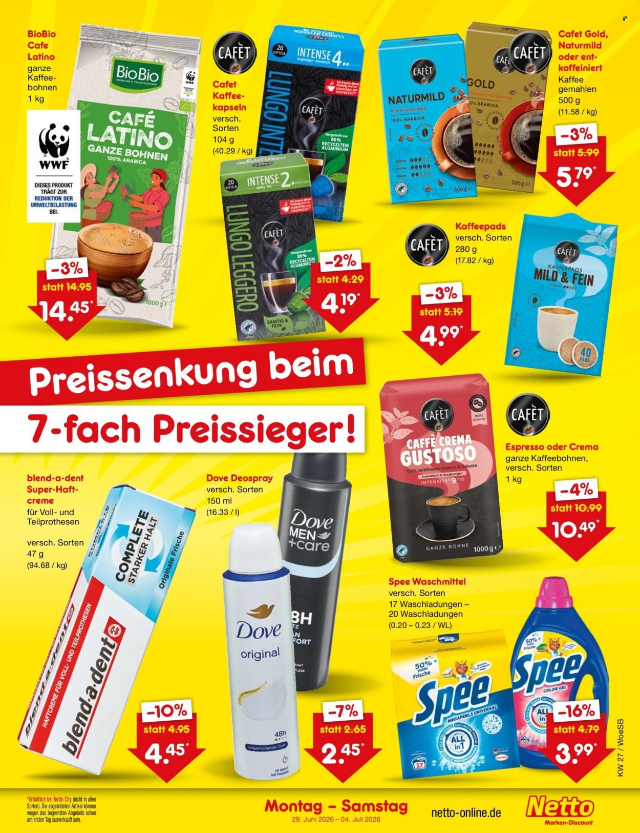 NETTO MARKEN-DISCOUNT Prospekt - Ab Montag 29.06.2026