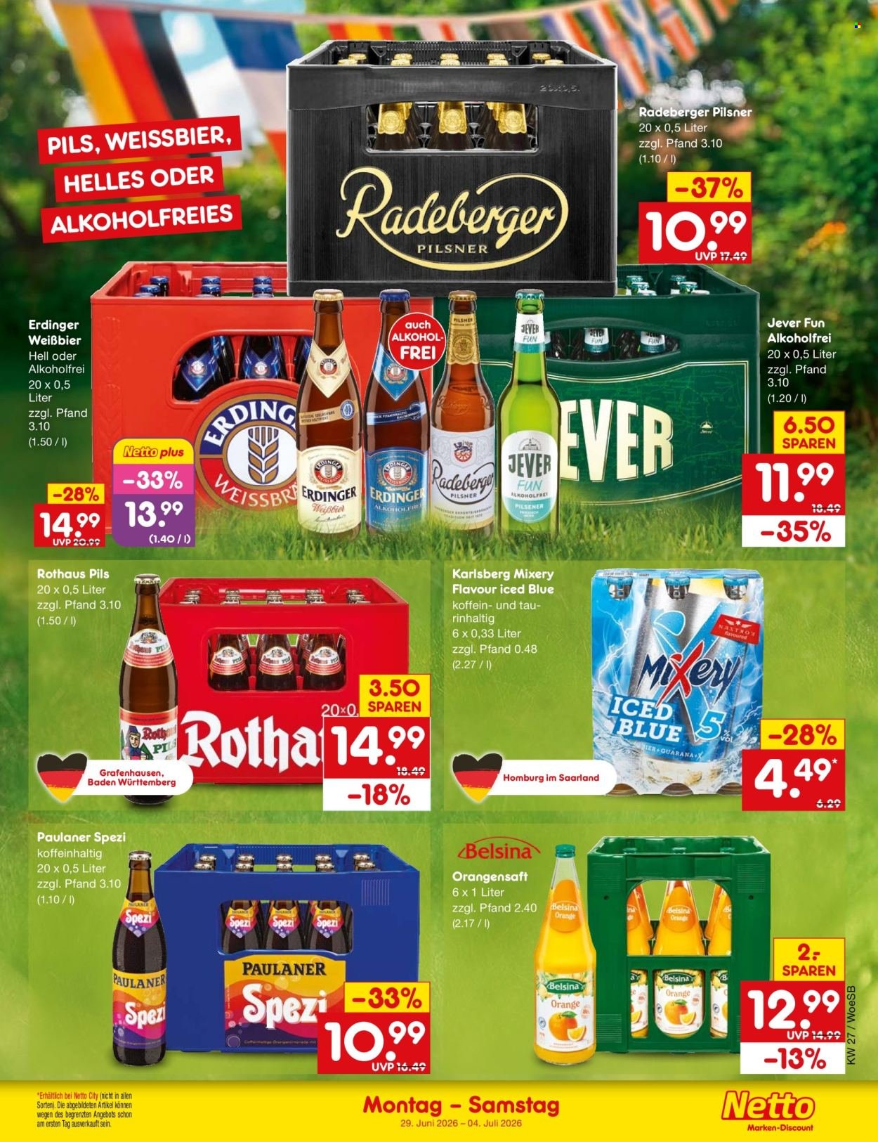 NETTO MARKEN-DISCOUNT Prospekt - Ab Montag 29.06.2026