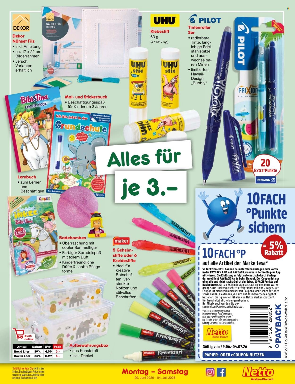 NETTO MARKEN-DISCOUNT Prospekt - Ab Montag 29.06.2026
