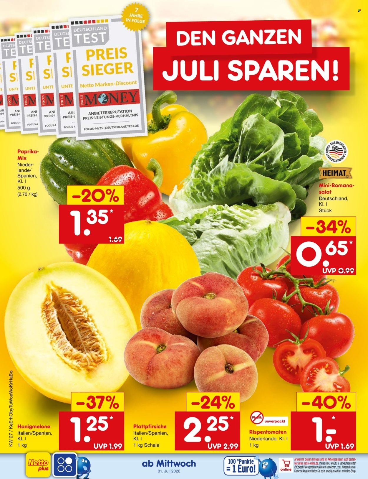 NETTO MARKEN-DISCOUNT Prospekt - Ab Montag 29.06.2026