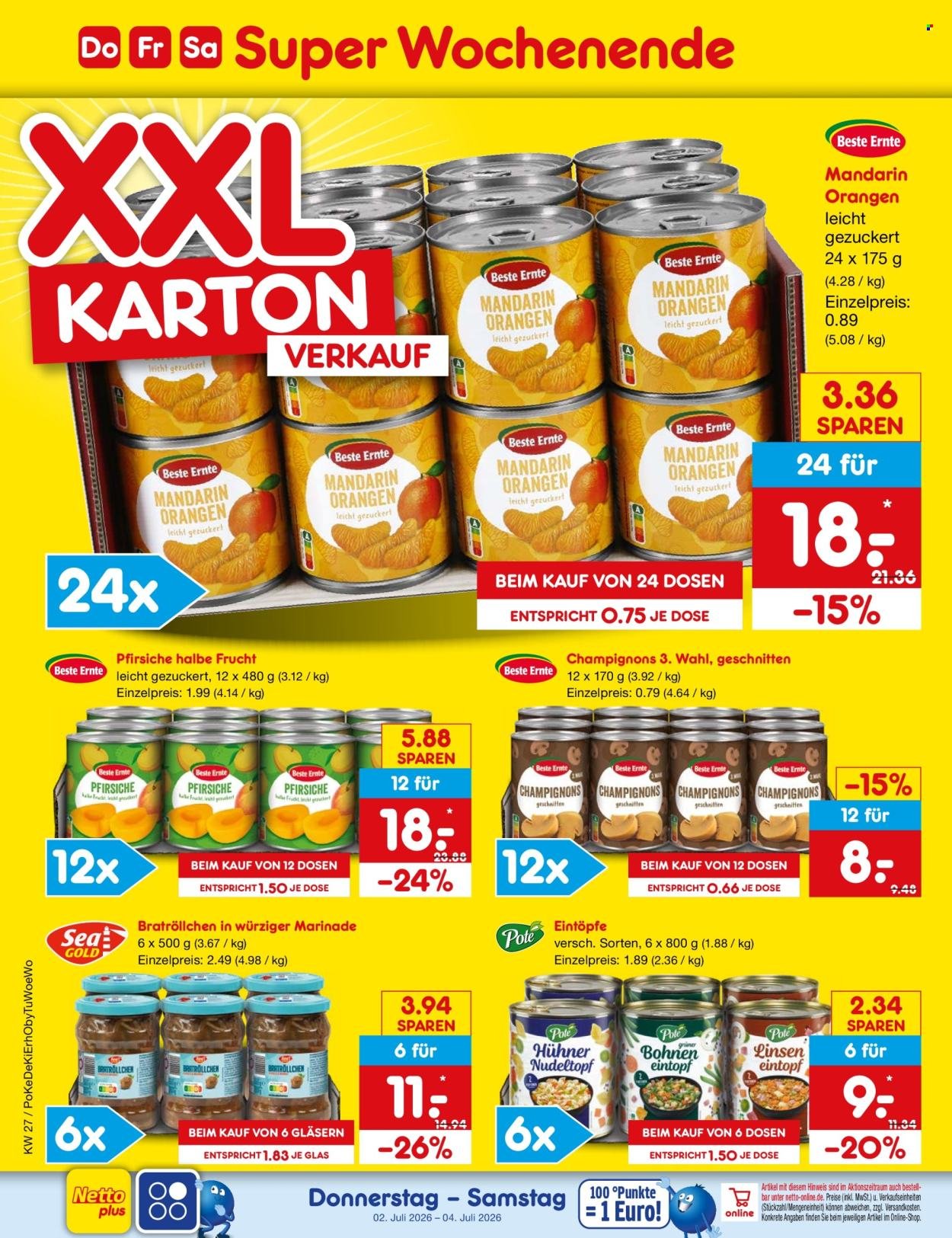 NETTO MARKEN-DISCOUNT Prospekt - Ab Montag 29.06.2026