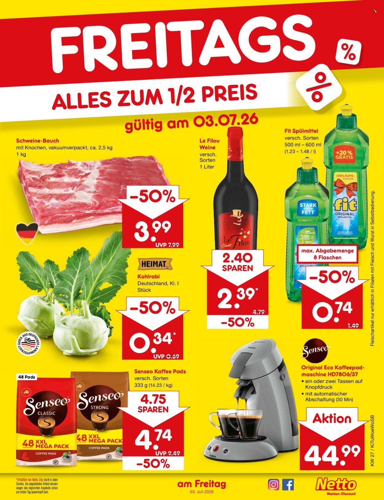 NETTO MARKEN-DISCOUNT Prospekt - Ab Montag 29.06.2026