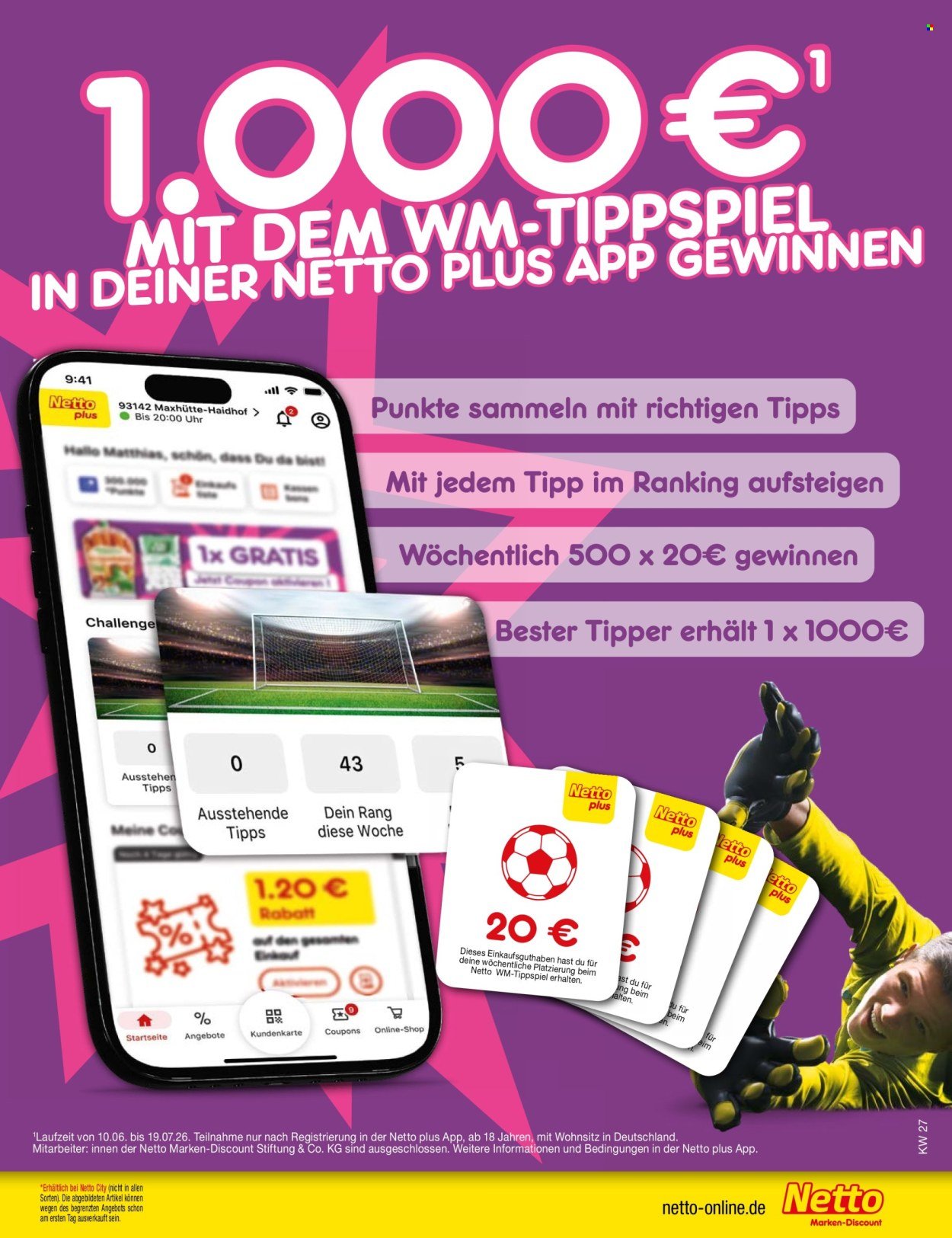 NETTO MARKEN-DISCOUNT Prospekt - Ab Montag 29.06.2026