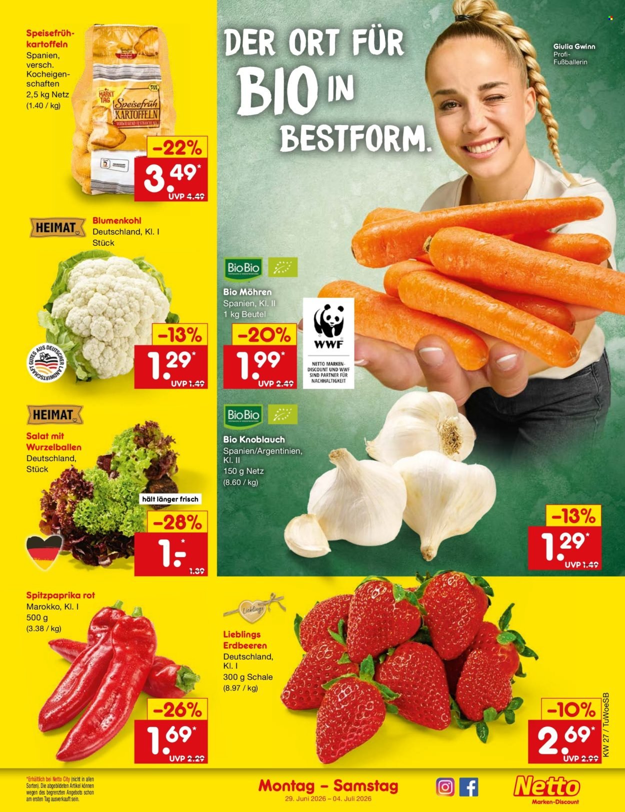 NETTO MARKEN-DISCOUNT Prospekt - Ab Montag 29.06.2026