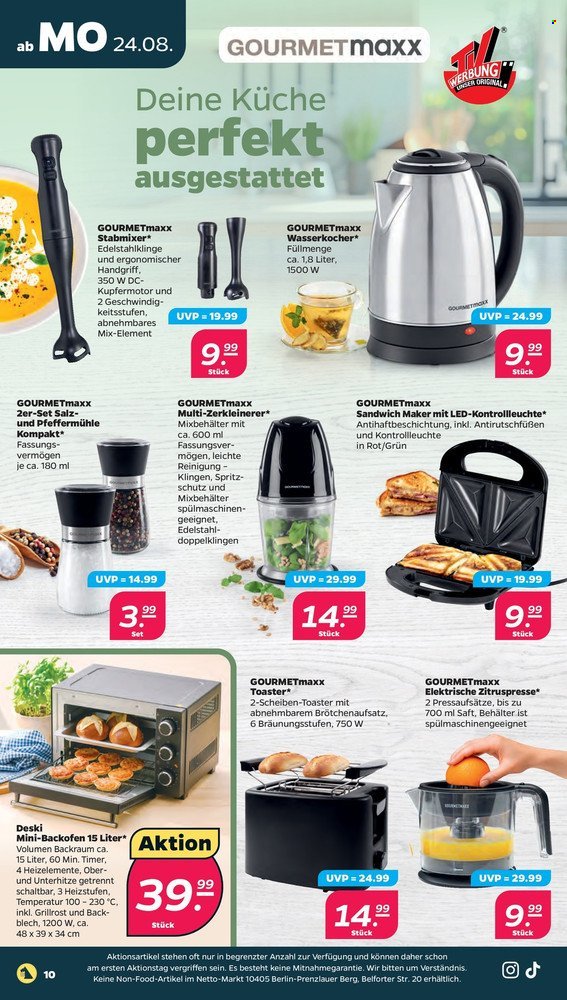 NETTO Prospekt - Ab Montag 24.08.2026
