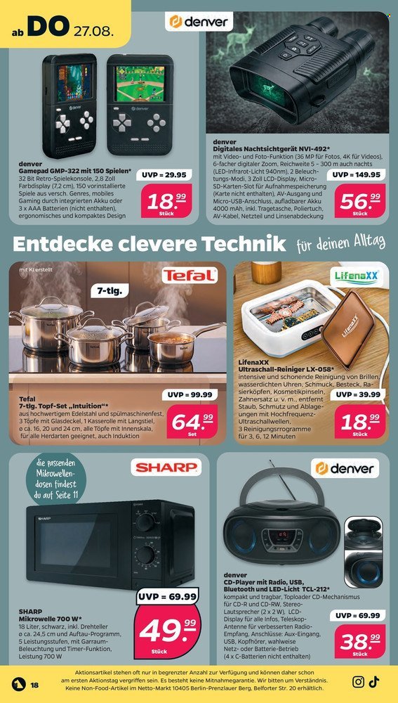NETTO Prospekt - Ab Montag 24.08.2026