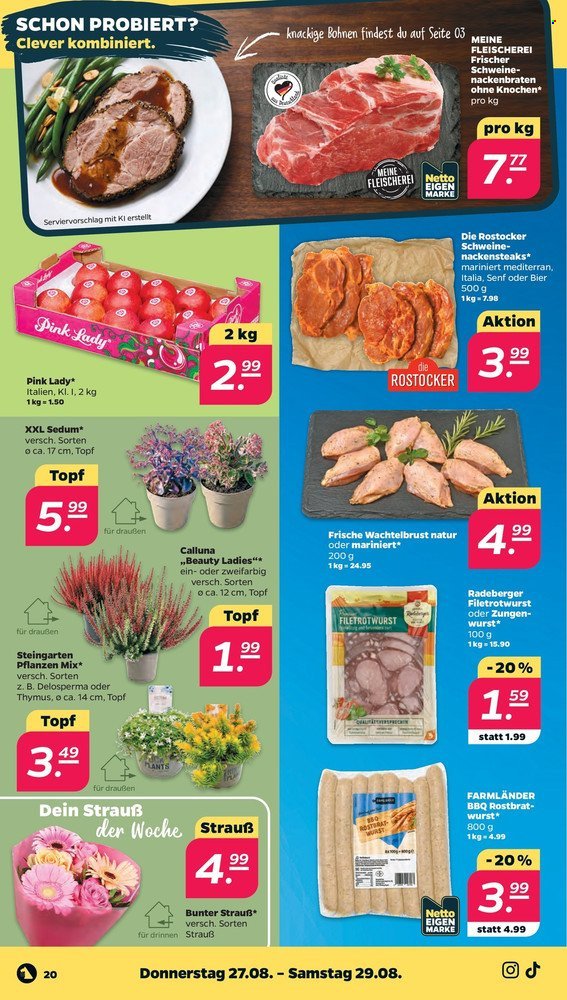 NETTO Prospekt - Ab Montag 24.08.2026