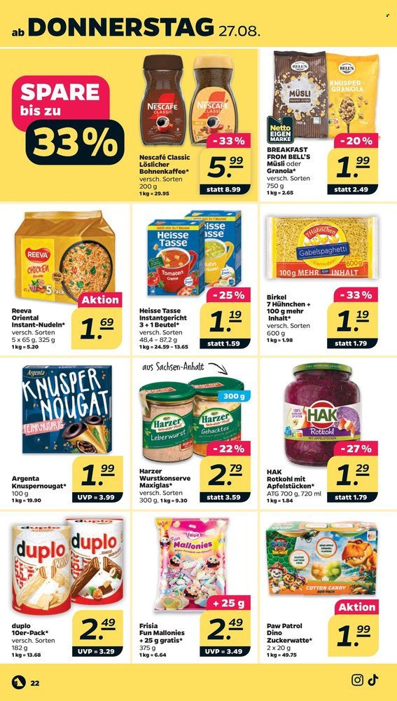 NETTO Prospekt - Ab Montag 24.08.2026