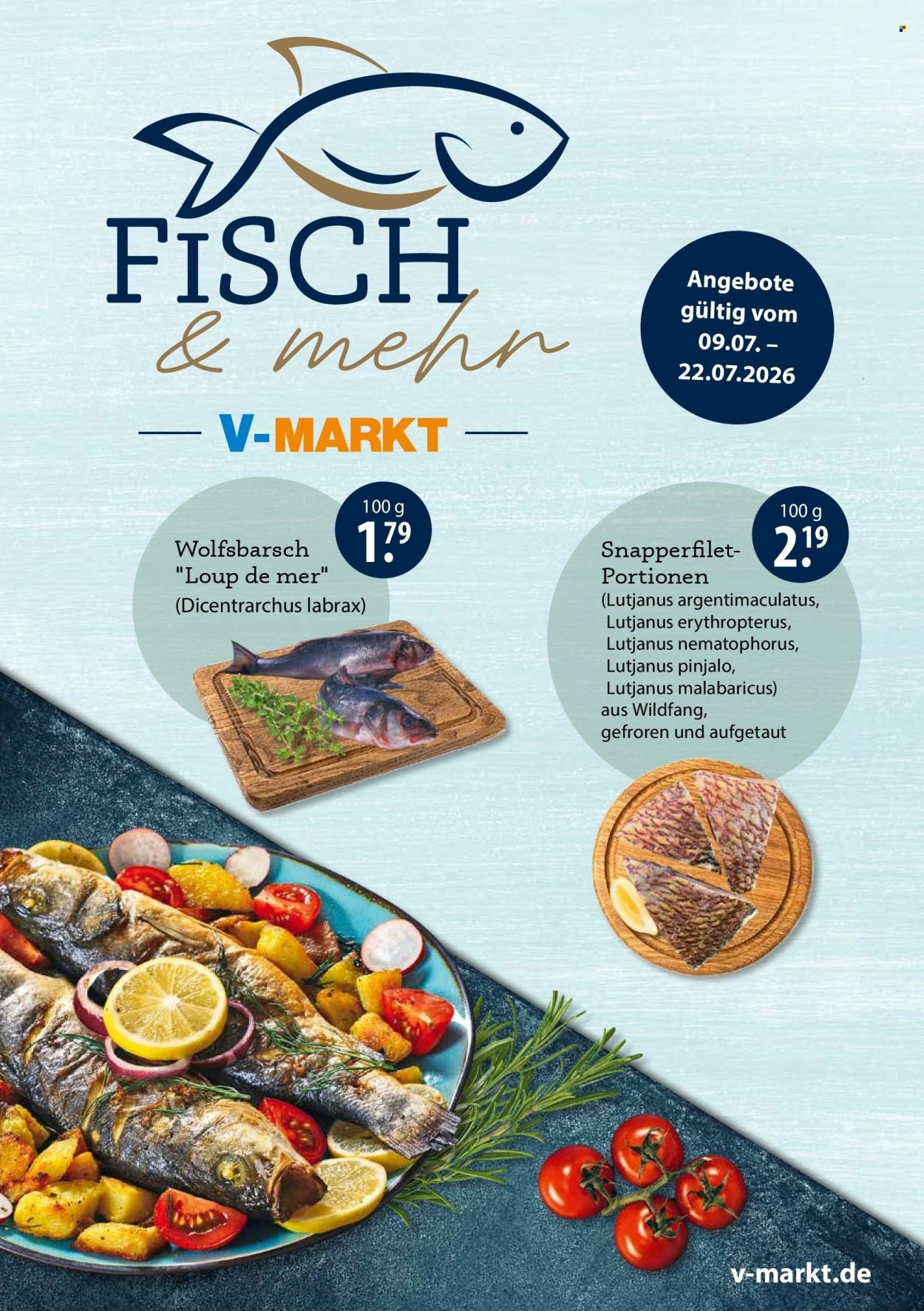 V-MARKT Prospekt - Fischangebote