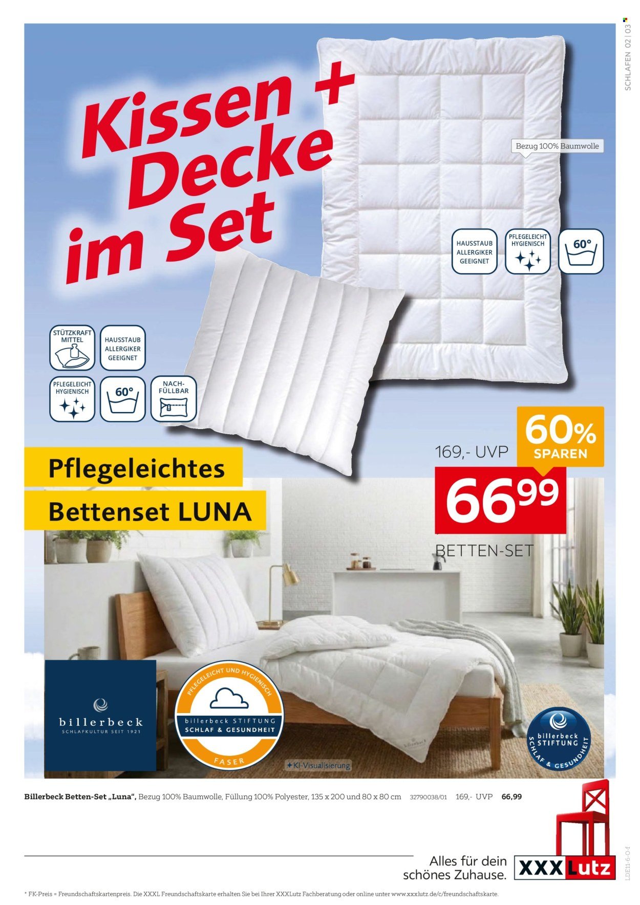 XXXLUTZ Prospekt - Bettwaren zum Traumpreis