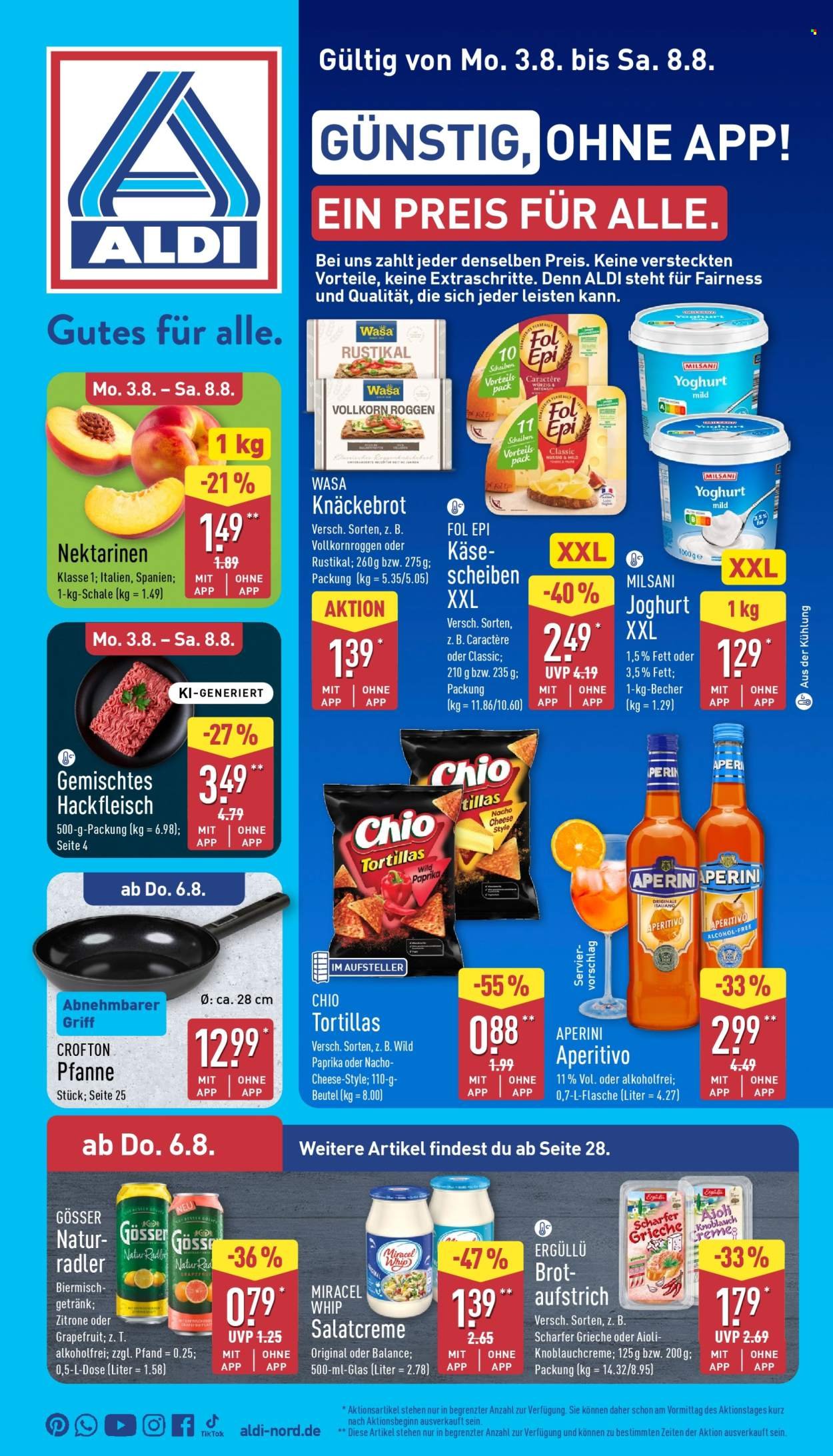 ALDI NORD Prospekt - Ab Montag 3.08.2026