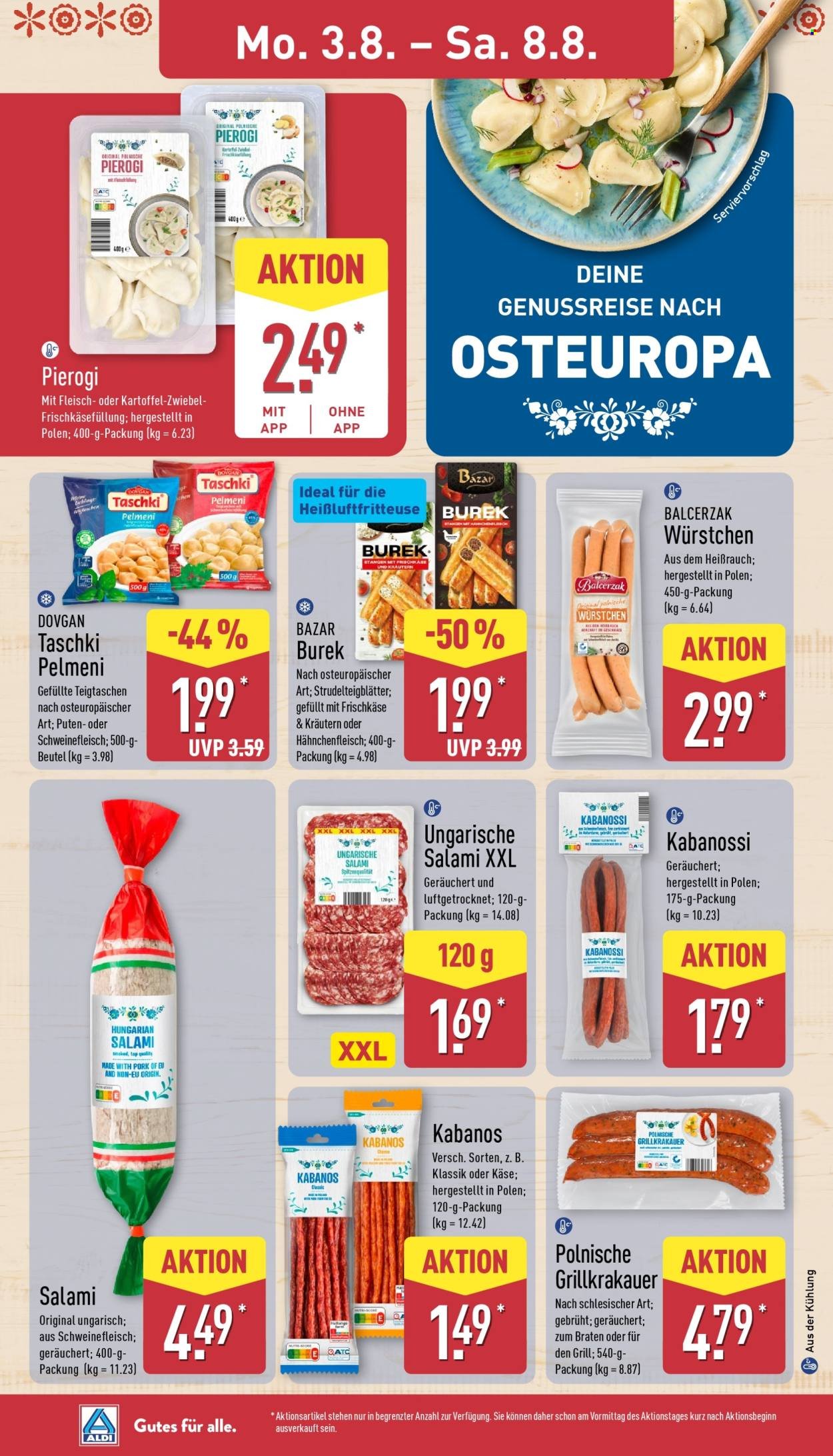 ALDI NORD Prospekt - Ab Montag 3.08.2026