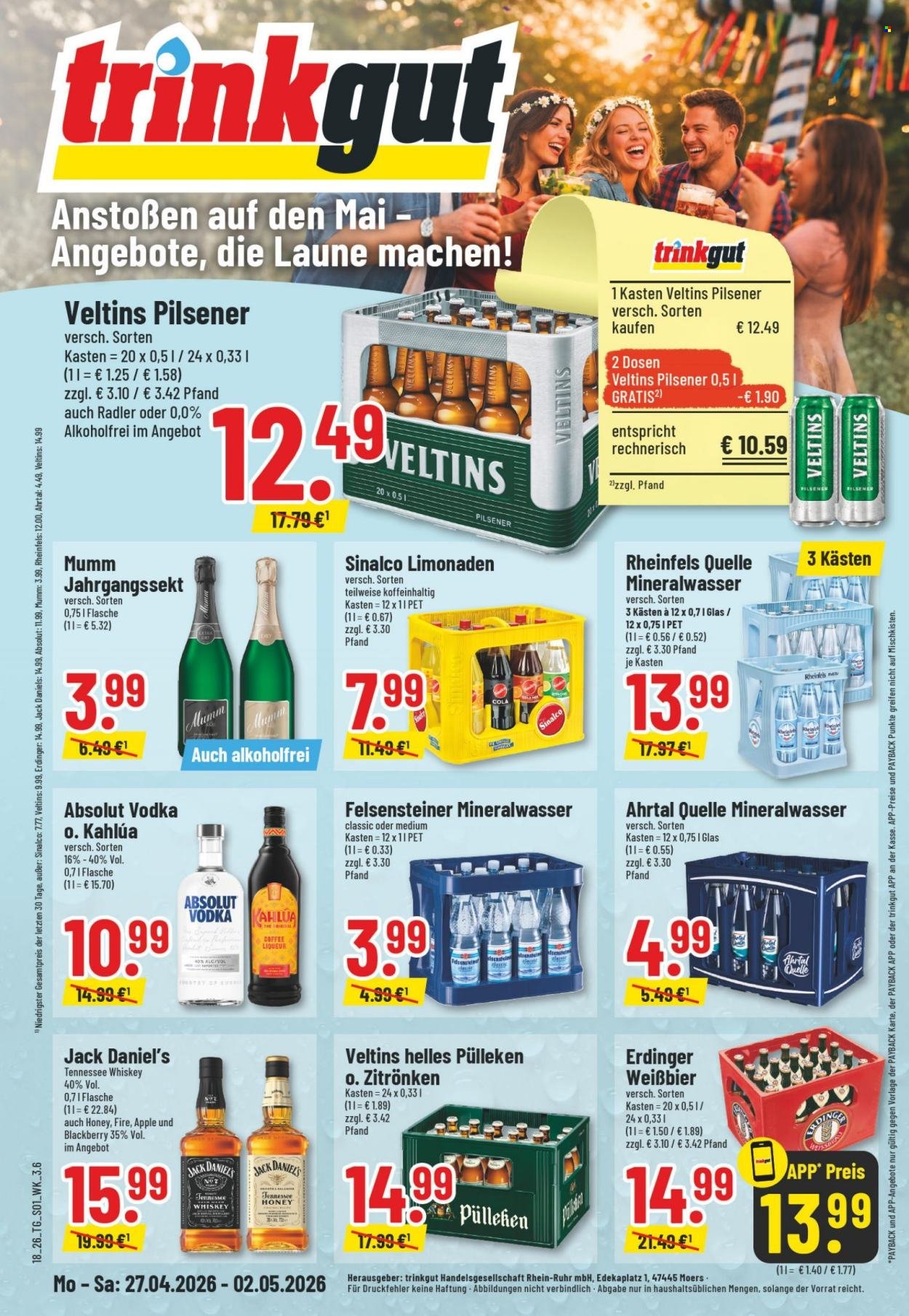 TRINKGUT Prospekt - Ab Montag 27.04.2026 (2026-04-27 - 2026-05-02)
