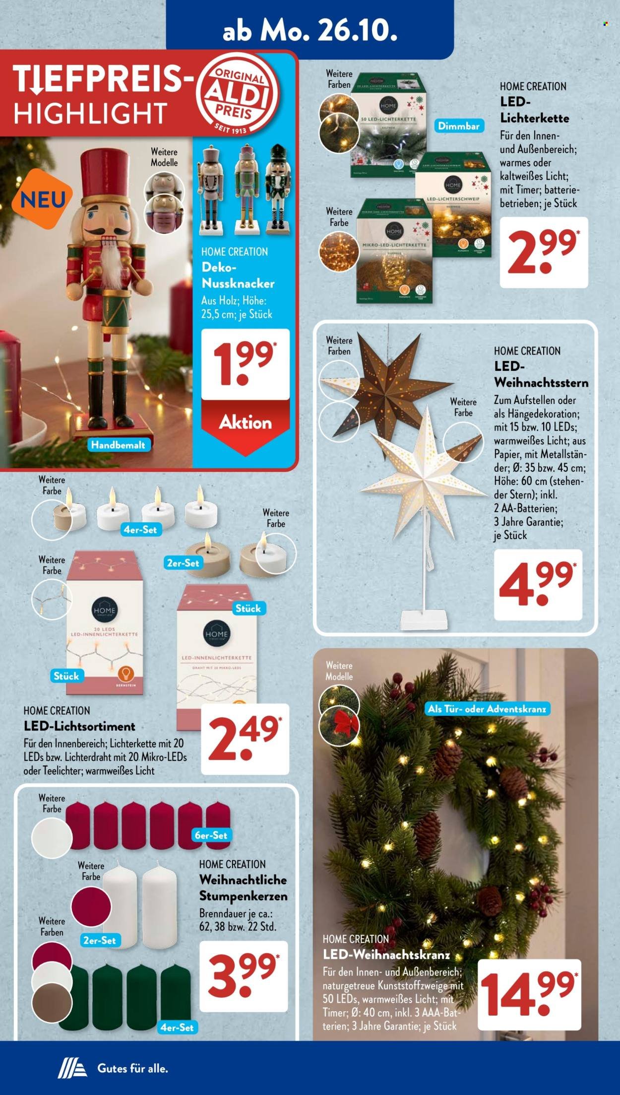 ALDI SÜD Prospekt - Ab Montag 26.10.2026