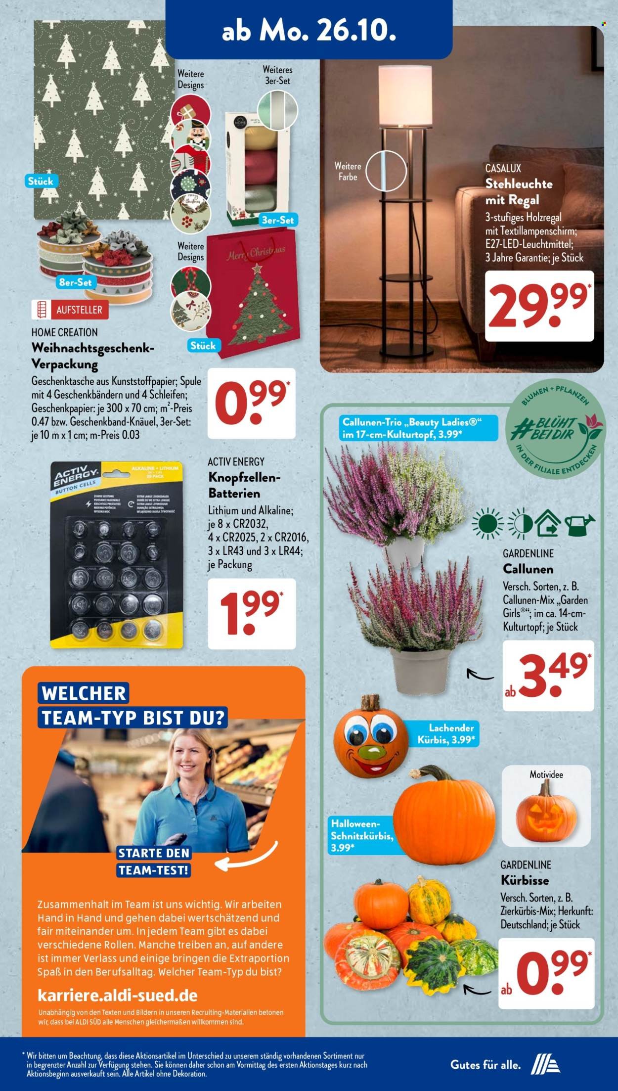 ALDI SÜD Prospekt - Ab Montag 26.10.2026