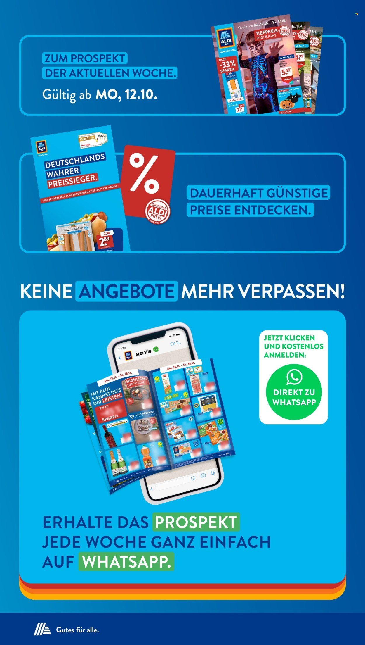 ALDI SÜD Prospekt - Ab Montag 26.10.2026