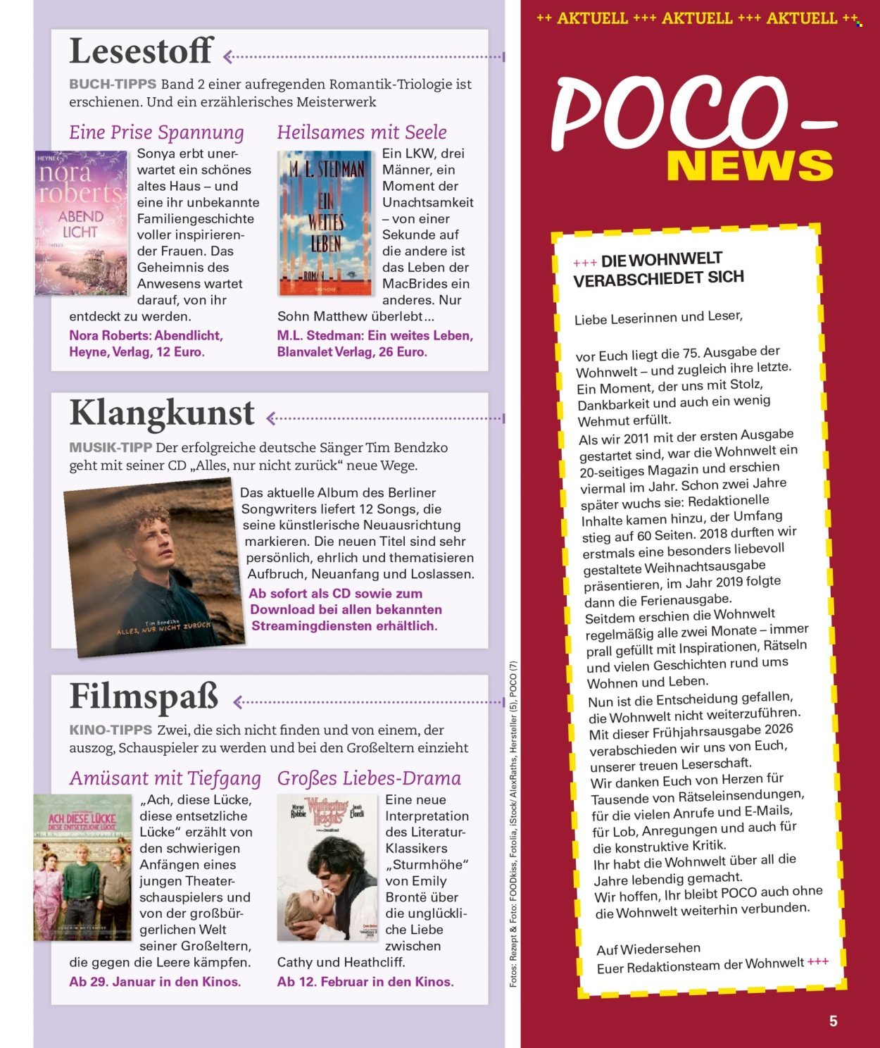 POCO Prospekt - Wohnwelt Frühling 2026