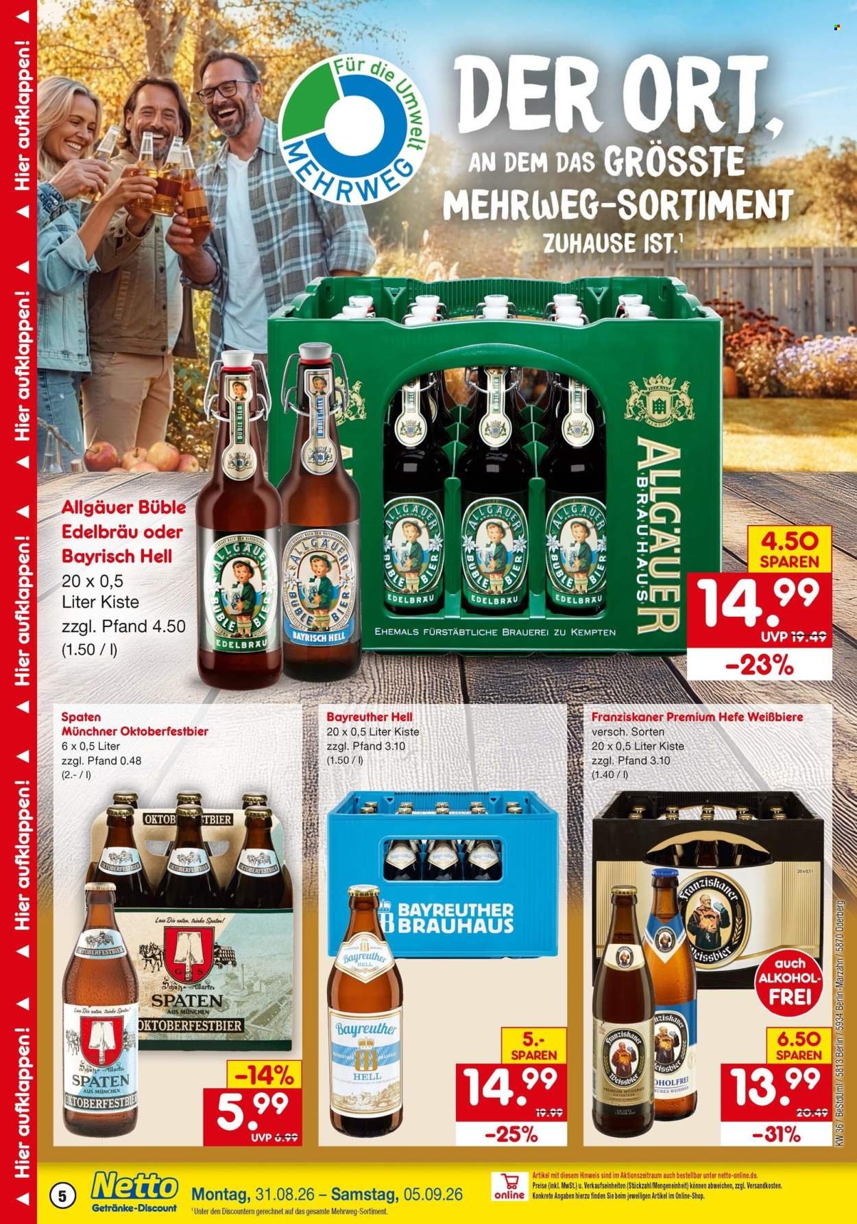 NETTO MARKEN-DISCOUNT Prospekt - Getränkemarkt in deiner Nähe